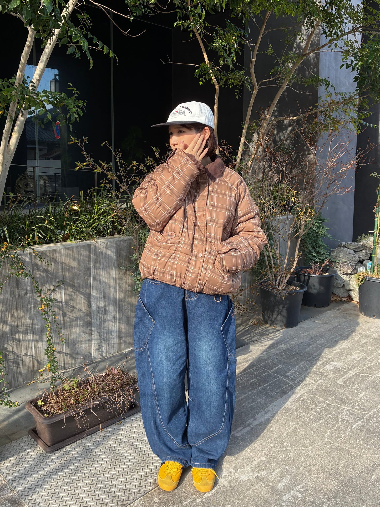 チェックブルゾン DPA61457