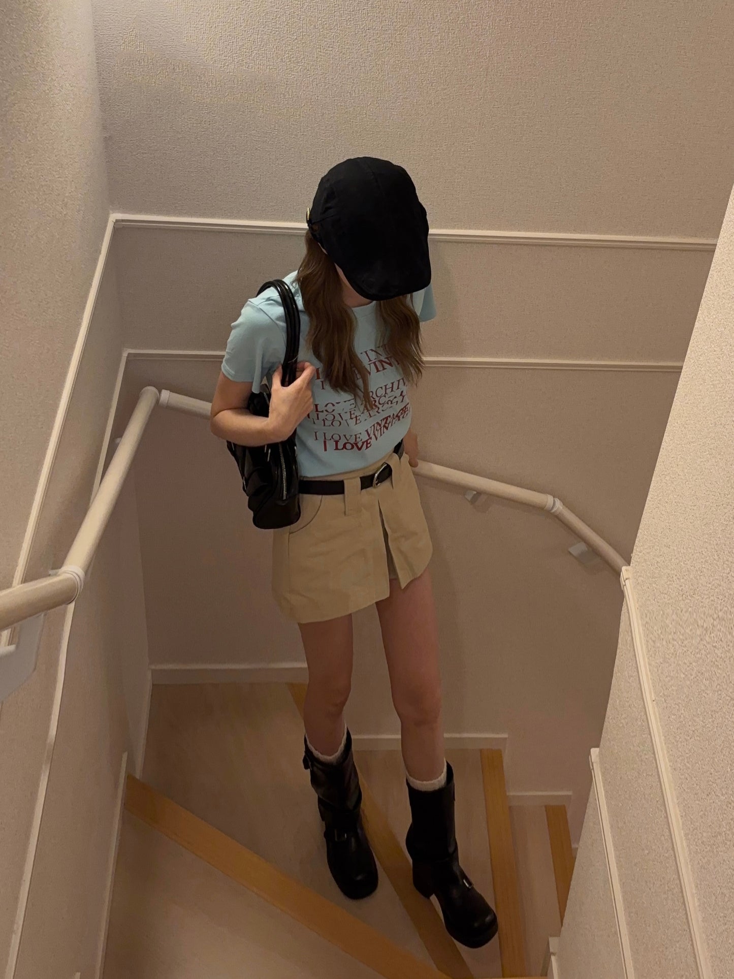 ライトブルーロゴTシャツ DPB88237