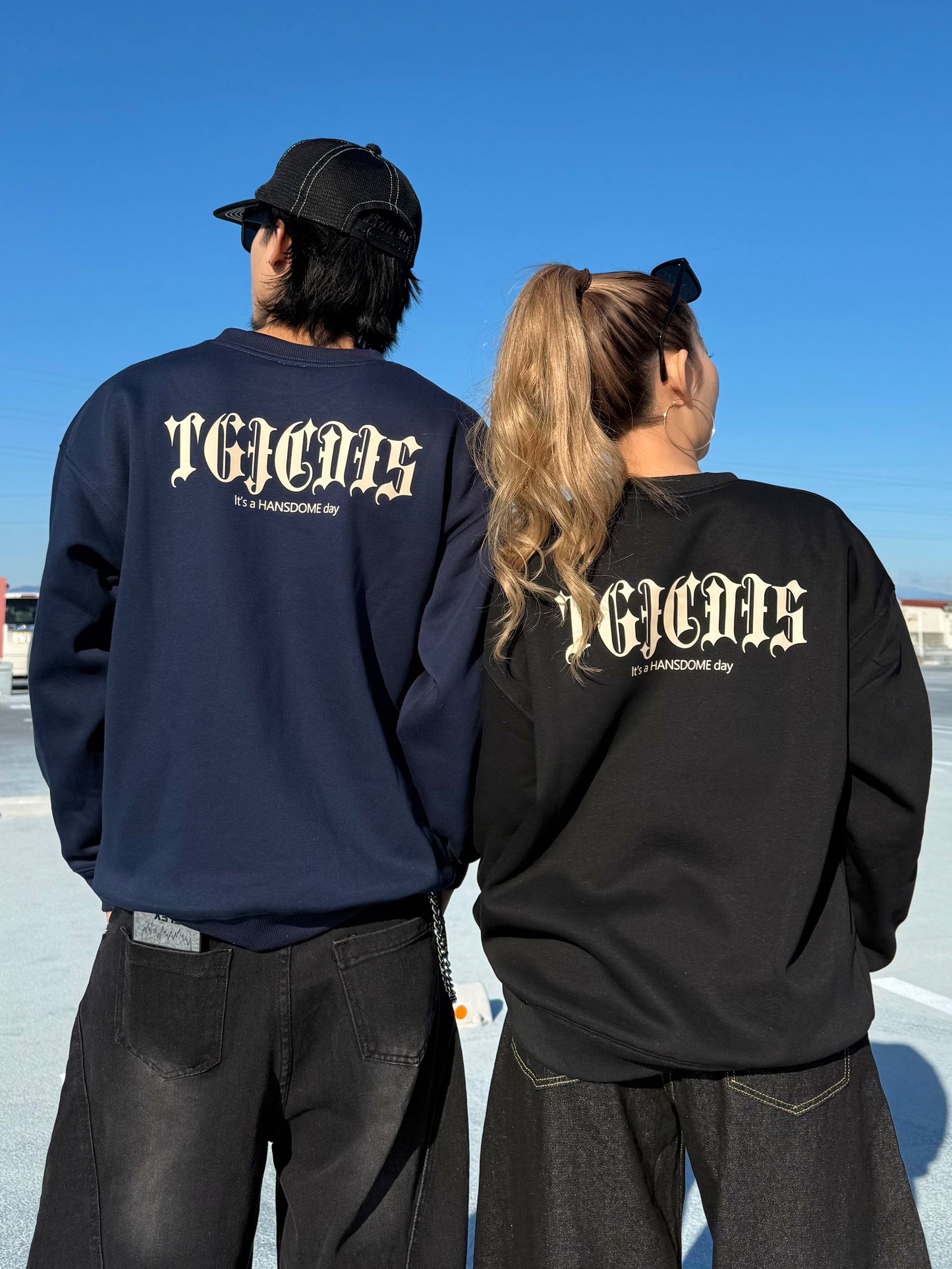 ユニセックスロゴスウェット DPB73563