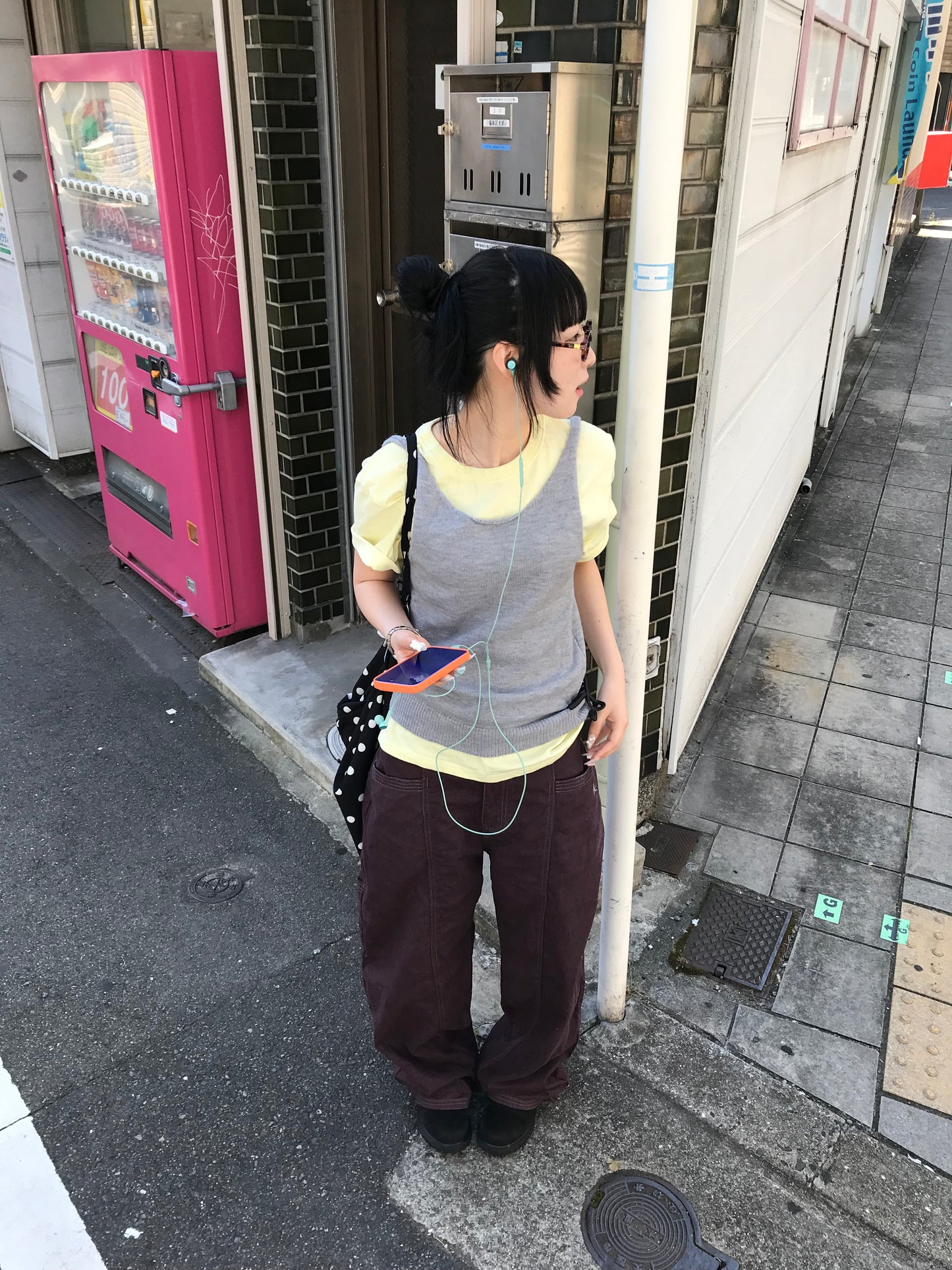 リブニットキャミトップ DPB85535