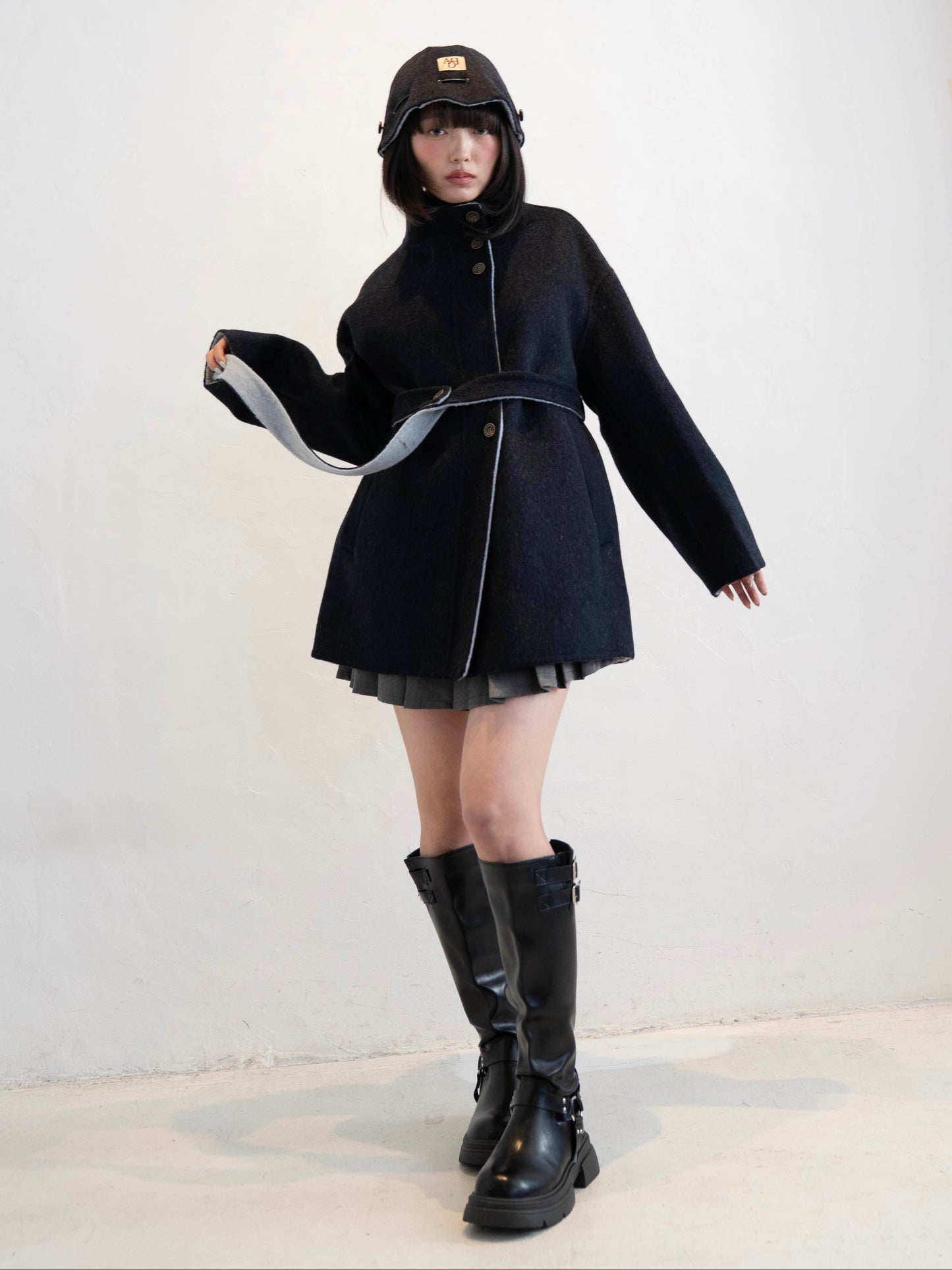 3セットバイカラーコート DPC02013