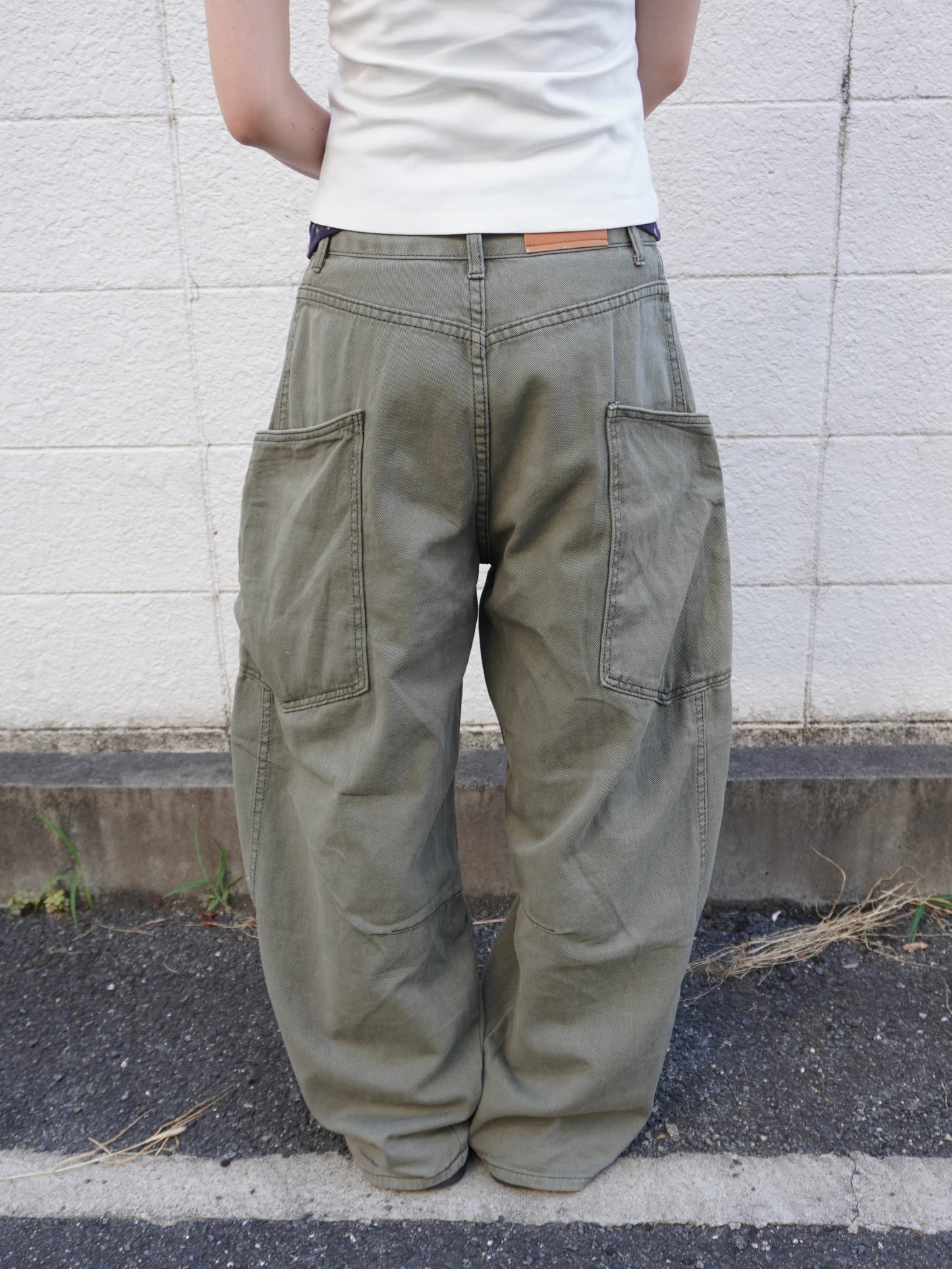 バレルレッグパンツ DPB85574