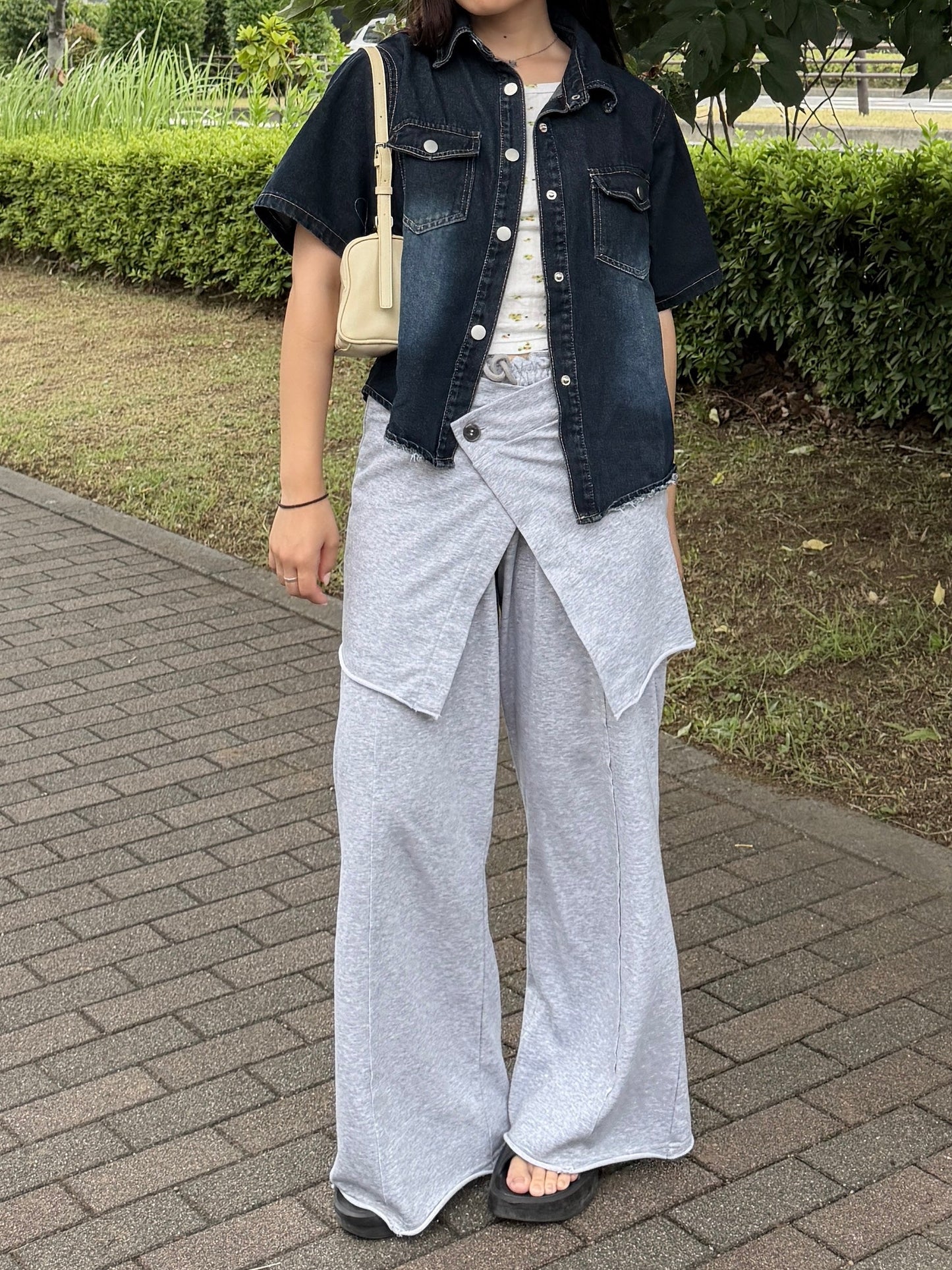 ヴィンテージライクデニムシャツ DPB78298