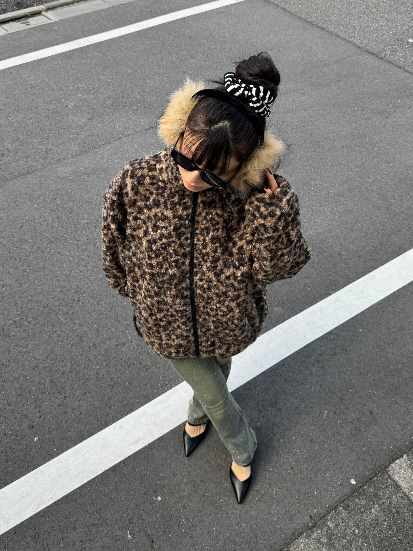 ラメフレアデニムパンツ DPB86159