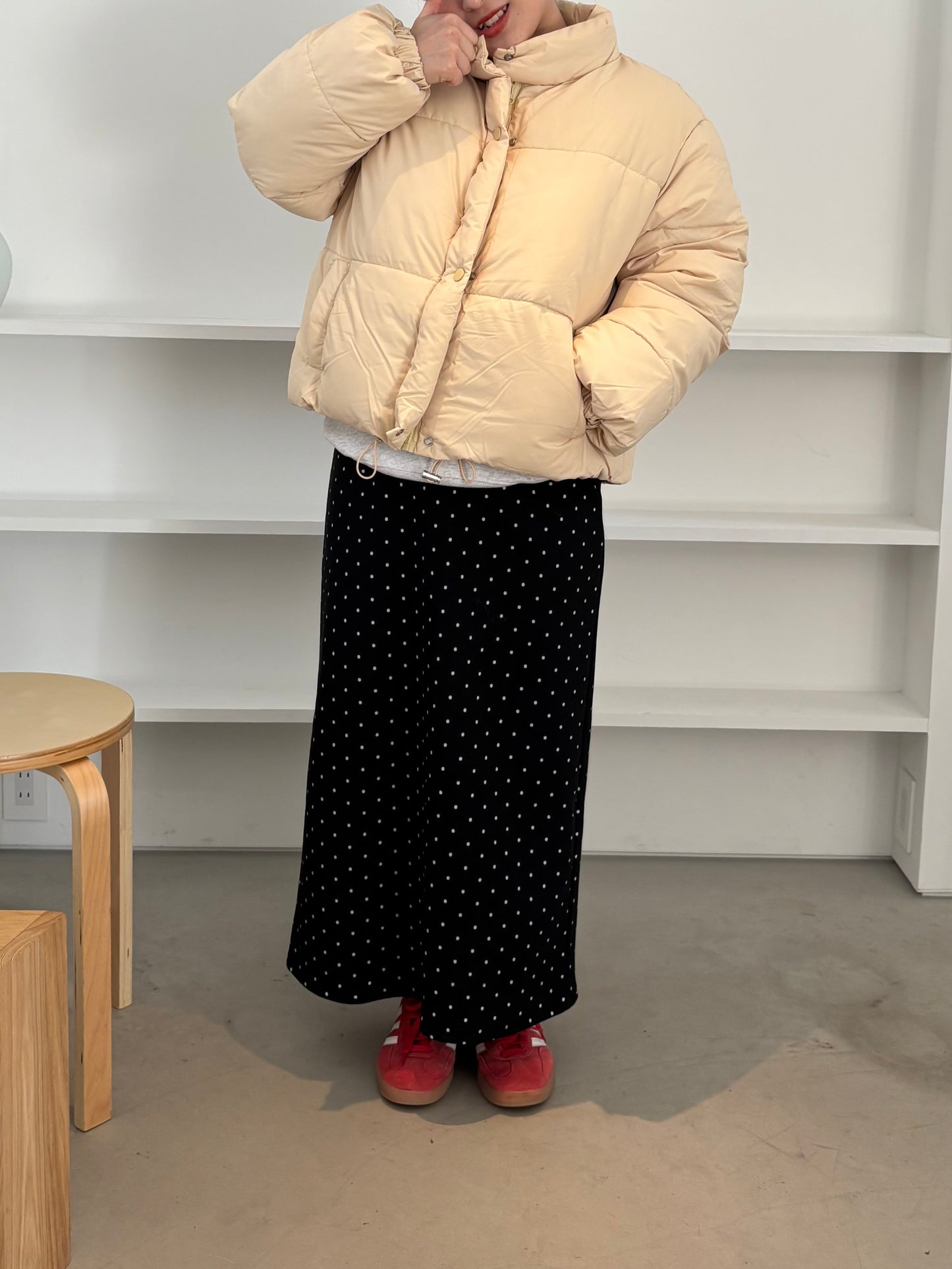 ボリューム中綿ジャケット DPB84306