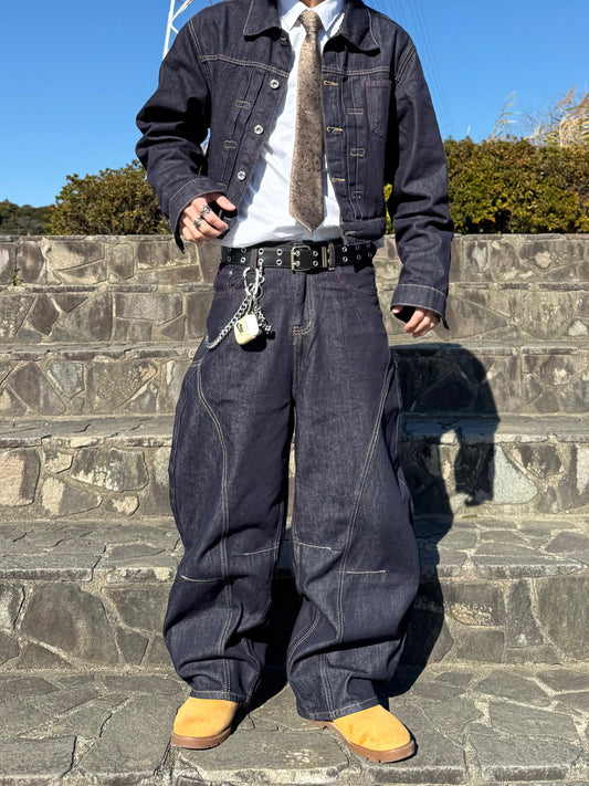 セットアップステッチデニムパンツ DPB90153