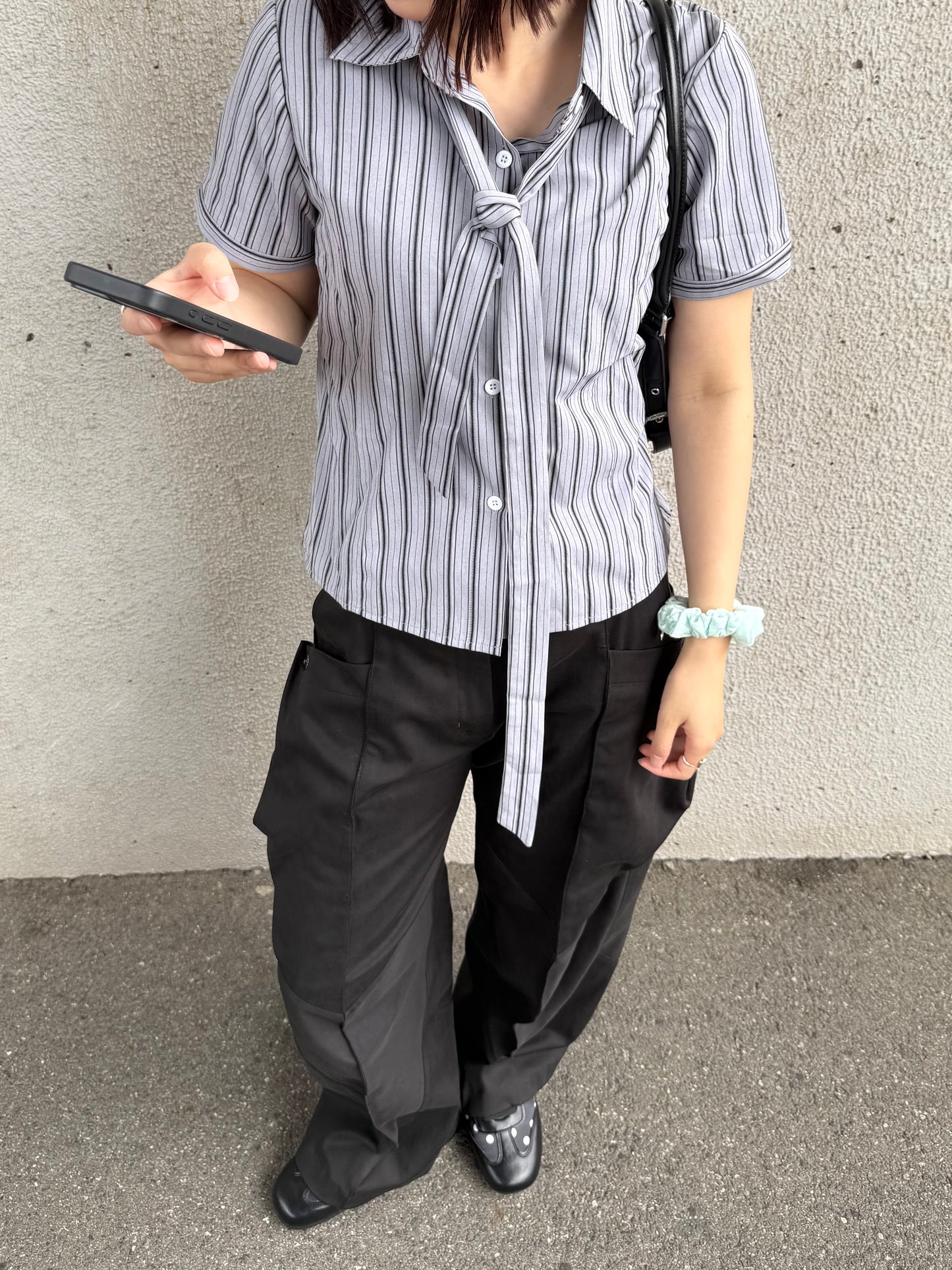 ストライプネクタイシャツ DPB93098