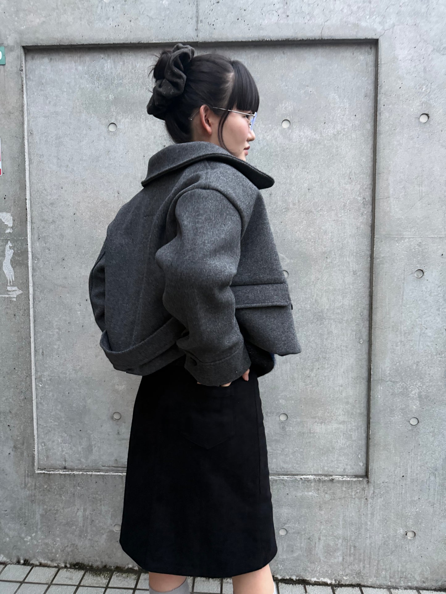 ウエストベルトミディアムスカート DPA43722