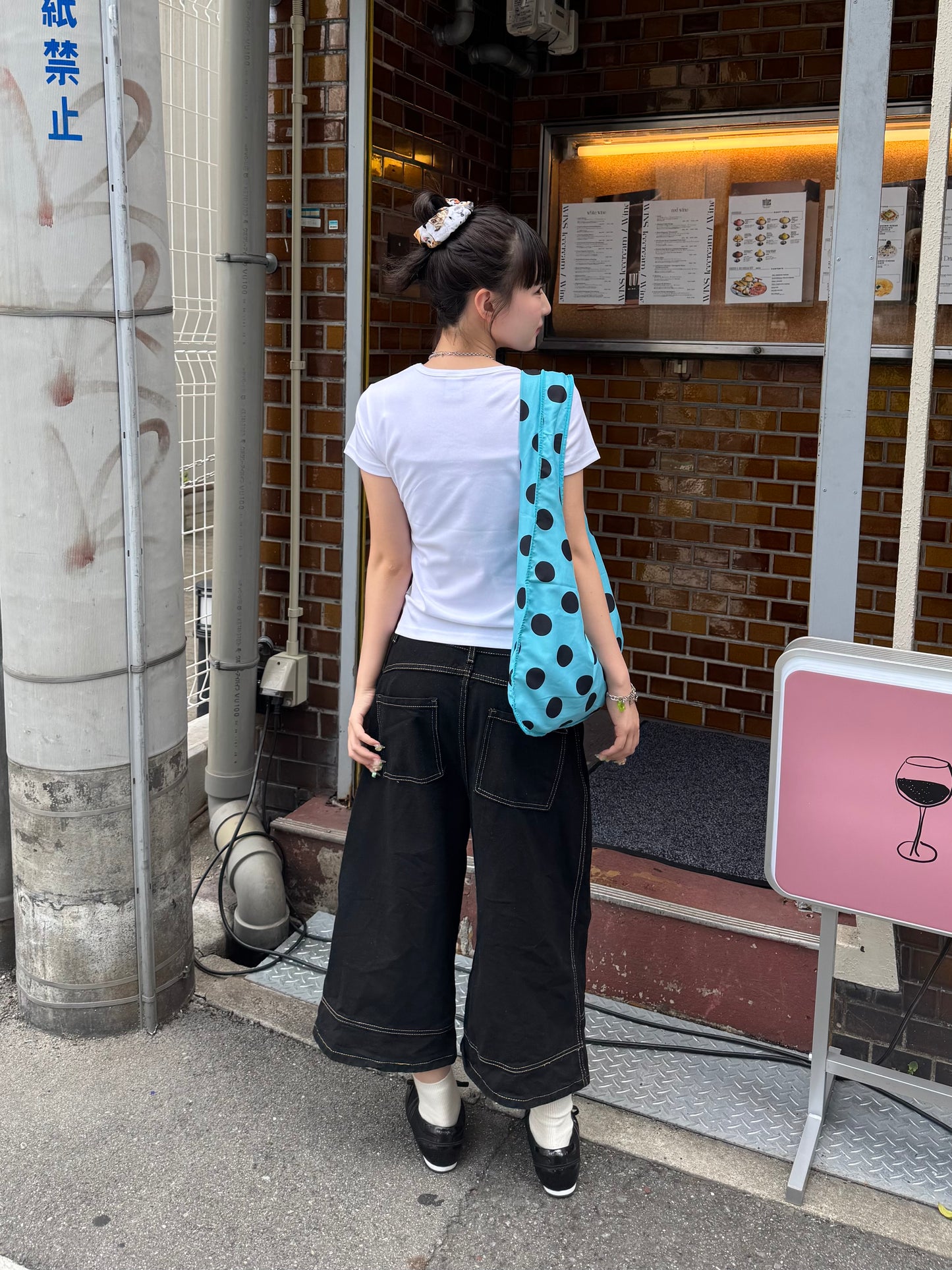 リバーシブルドットエコバッグ DPB85239