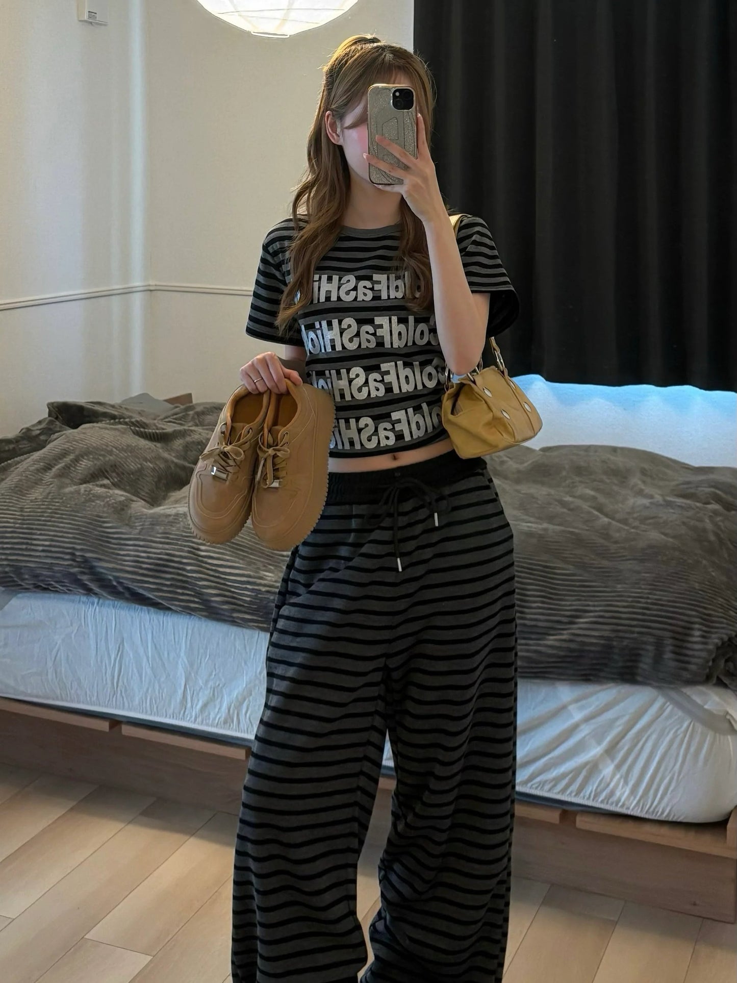 フォントボーダーTシャツ DPB88299