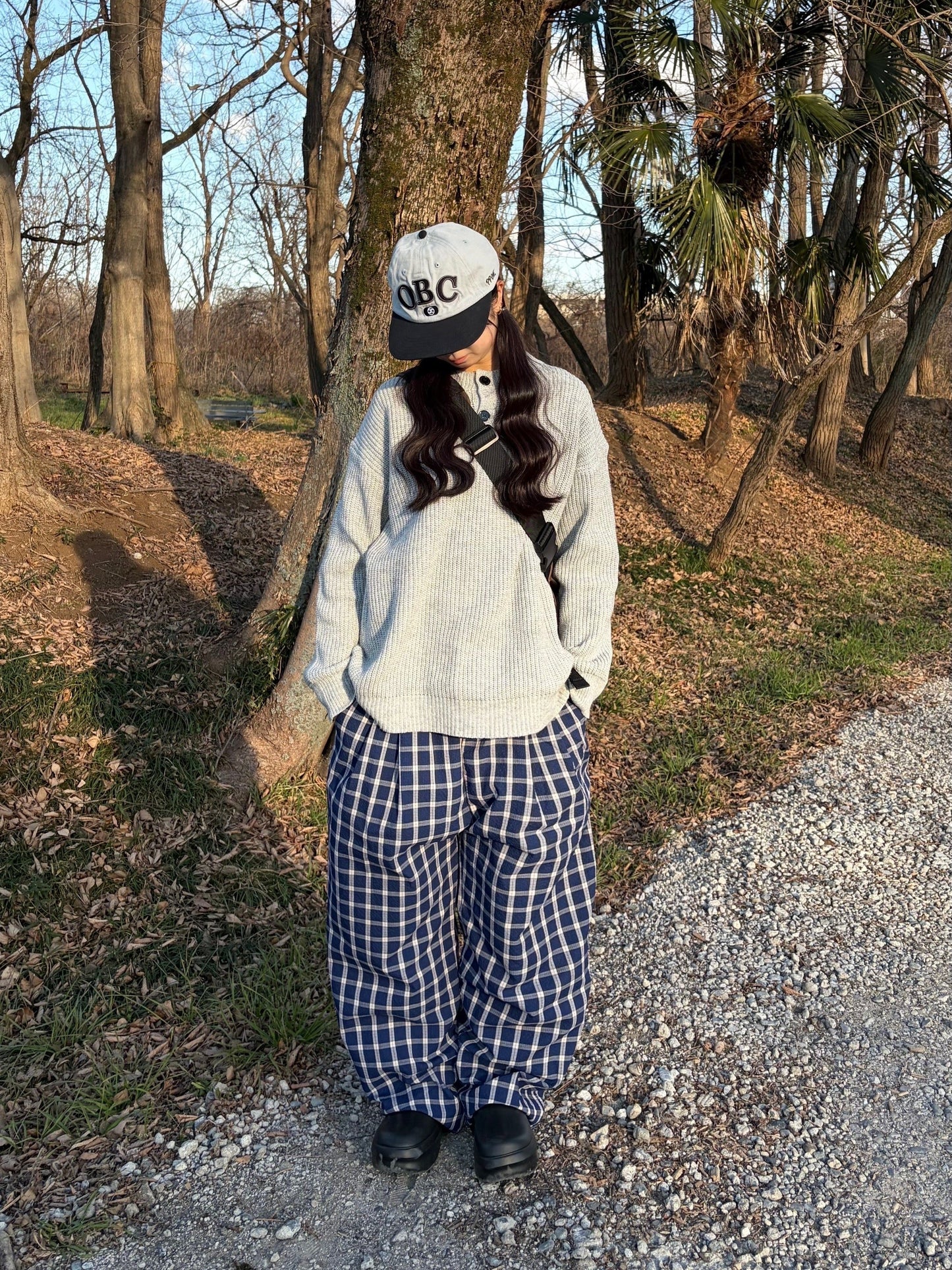 チェックバルーンパンツ DPB92106