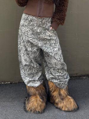 レオパードボリュームパンツ DPB86150