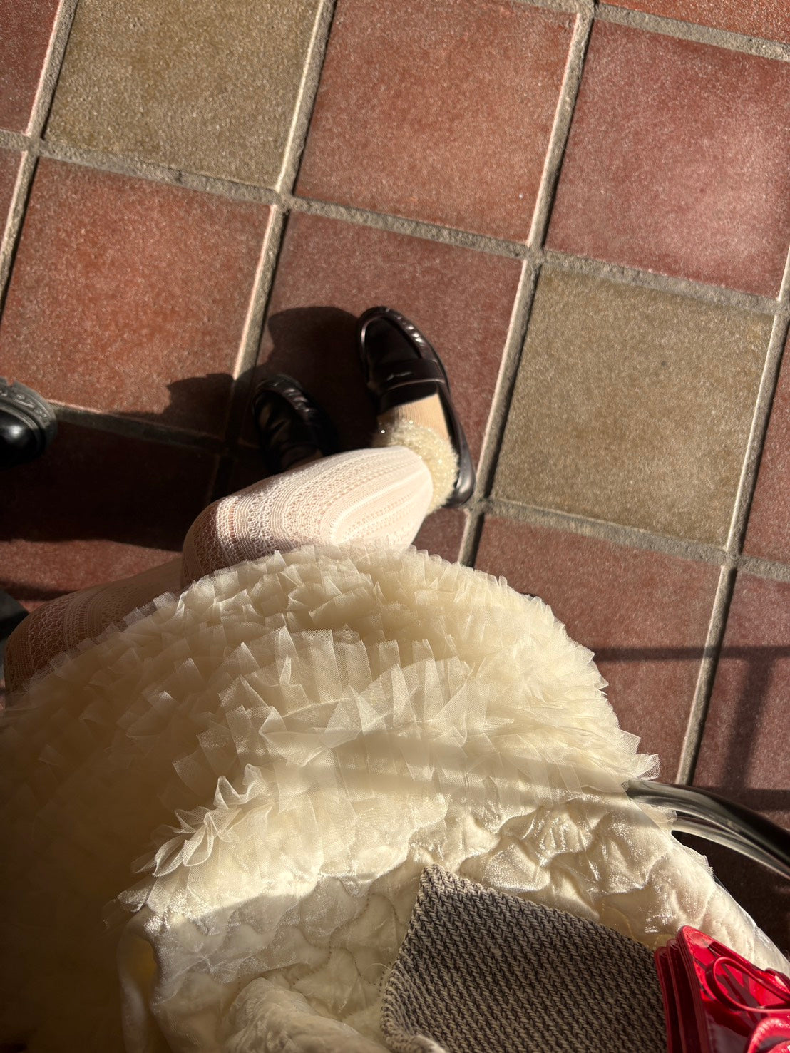 キルティングファーワンピース DPA43712