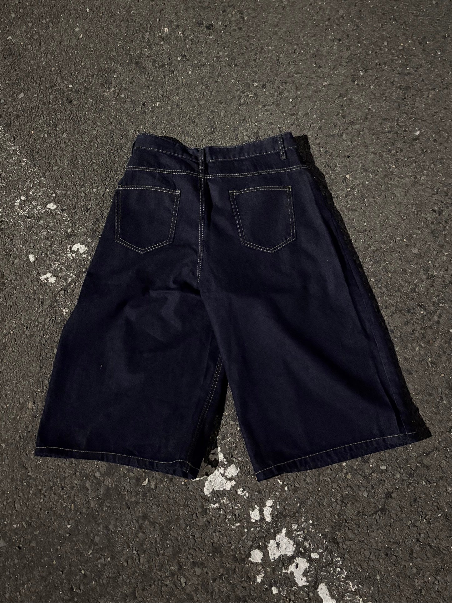 ワイドデニムハーフパンツ DPC10032