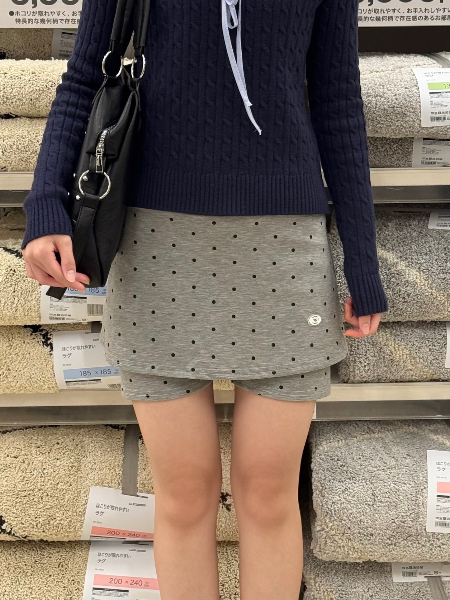 ドットスカートパンツ DPB93075