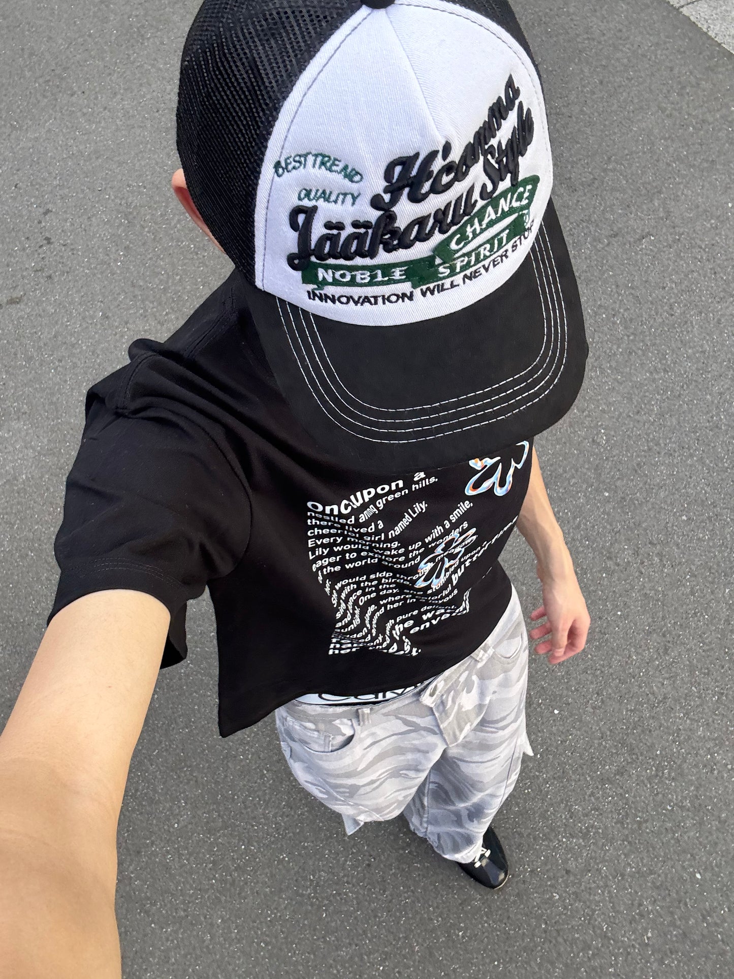 カモフラカーゴボリュームパンツ DPC05027