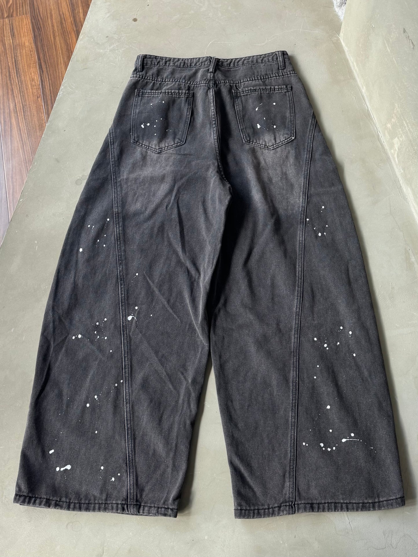 ペイントデザインデニムパンツ DPC05050
