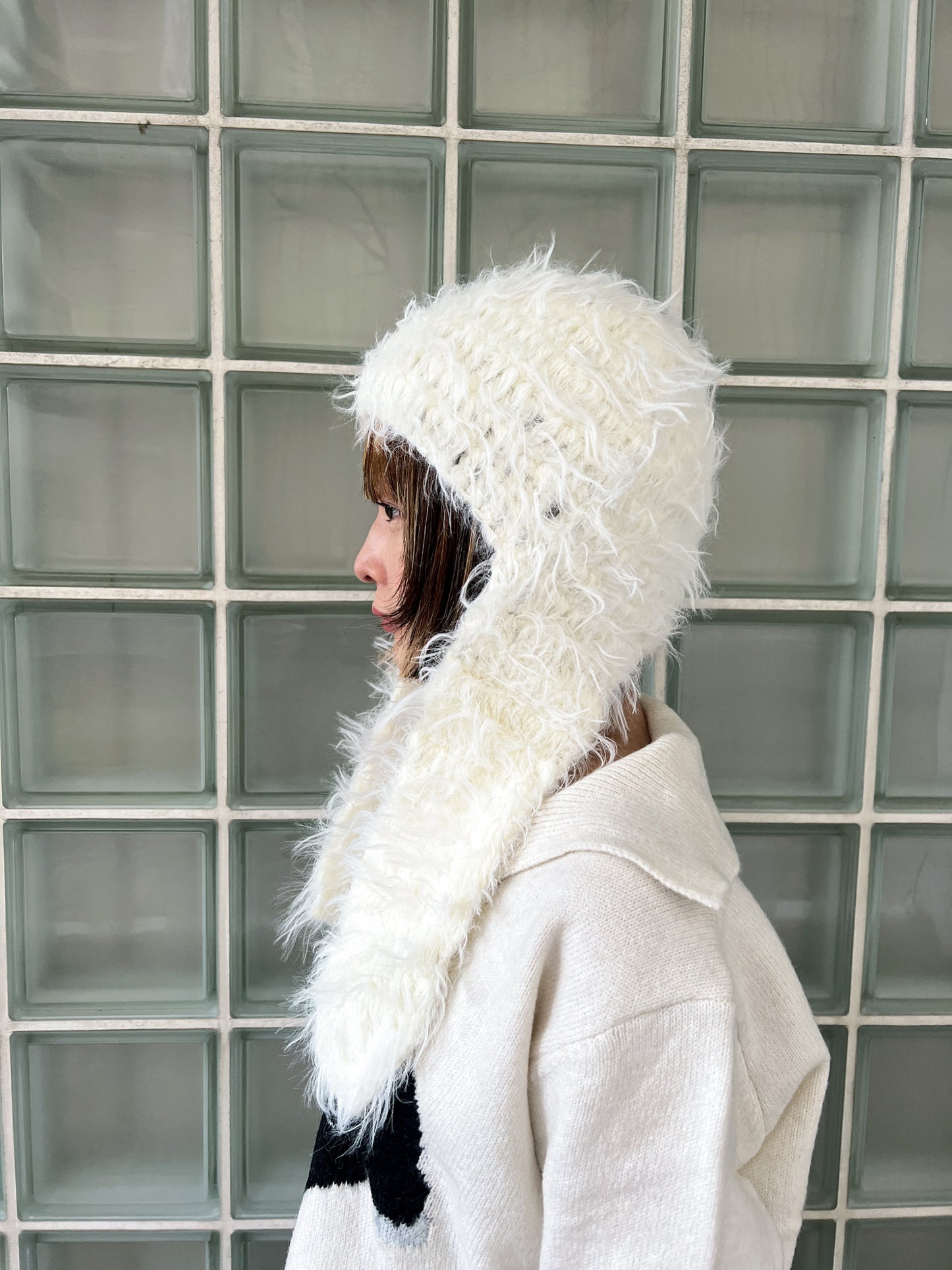 ロングイヤーデザインニット帽 DPB79218