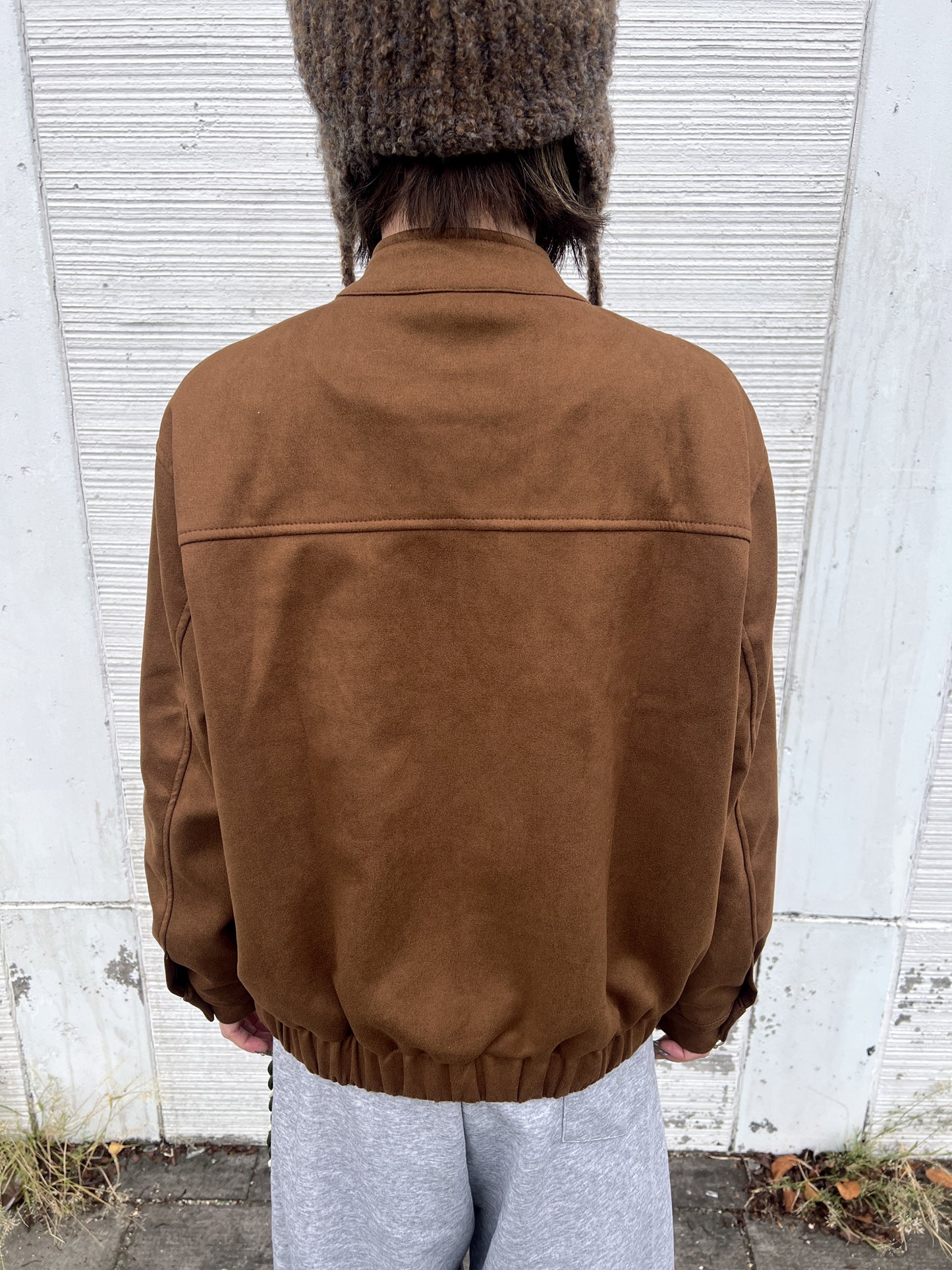 スウェードライクブルゾン DPB79212