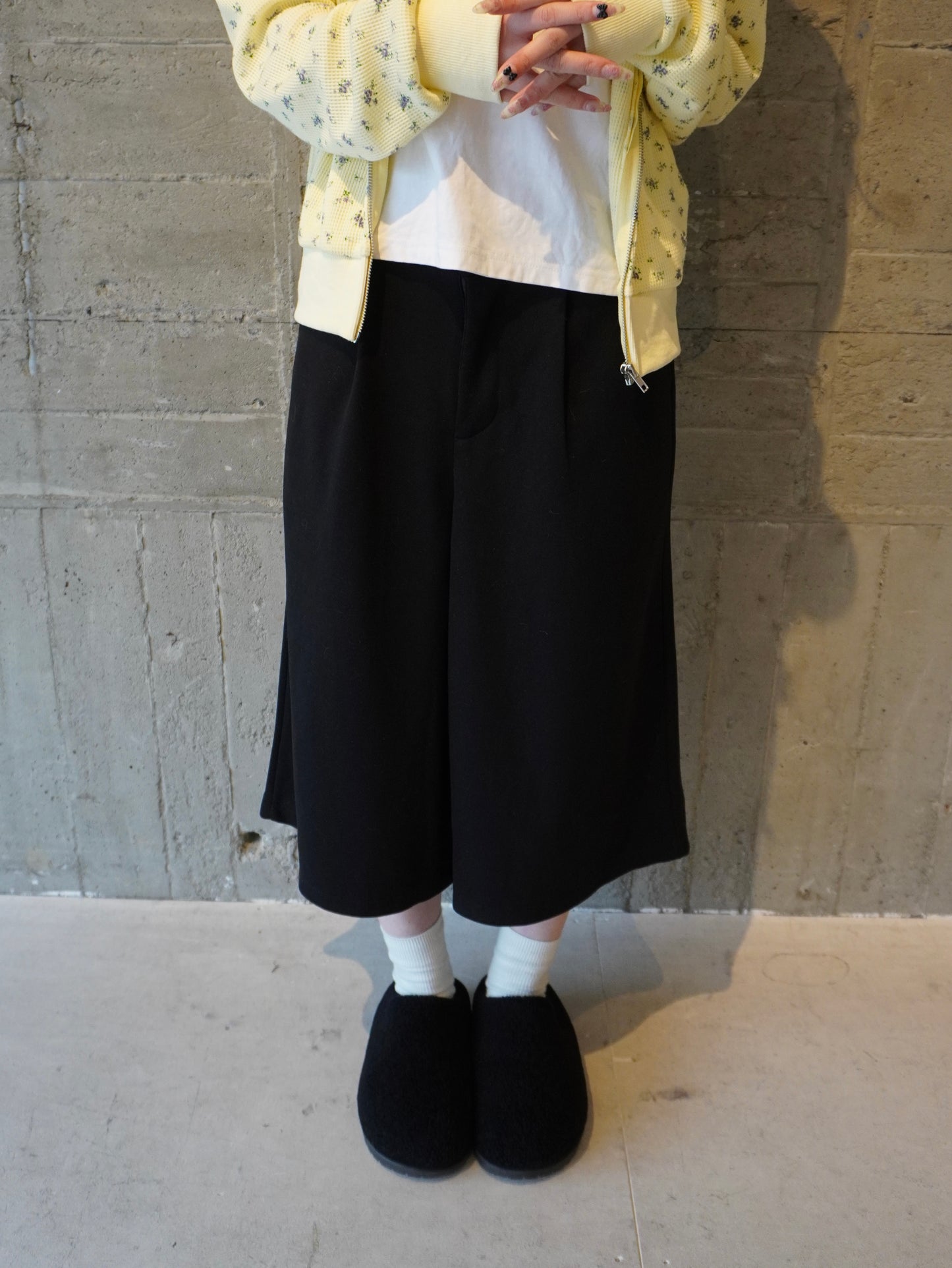 ワイドキュロットパンツ DPB85459