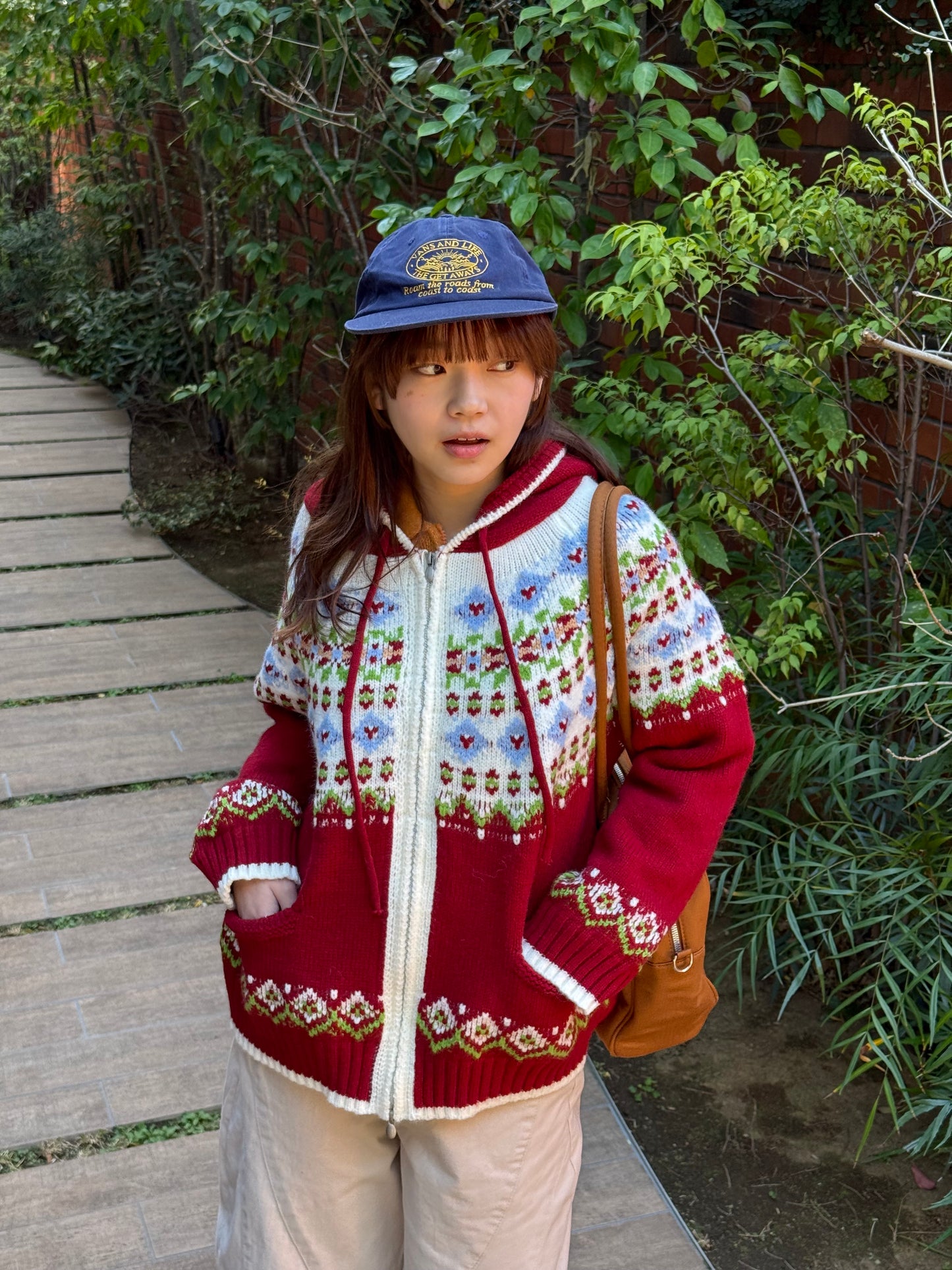 ノルディックフルジップニット DPB91065