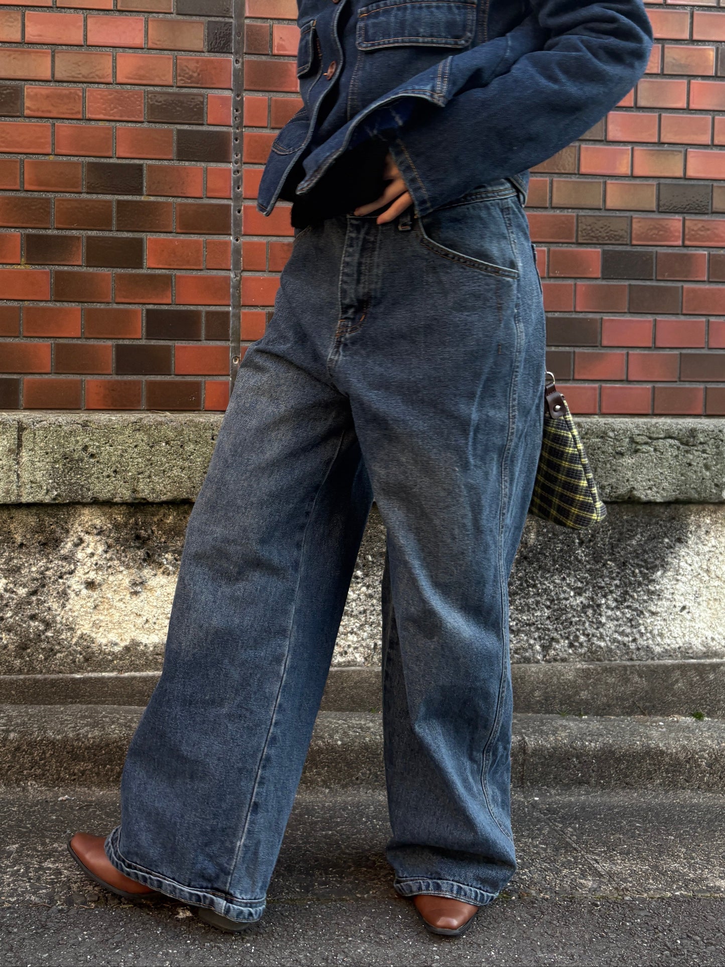 ワイドデニムパンツ DPA43775