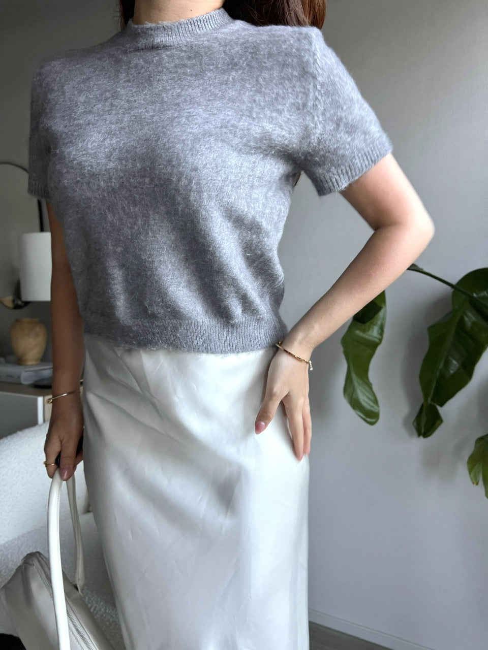 スプリンググレーニット DPB56375