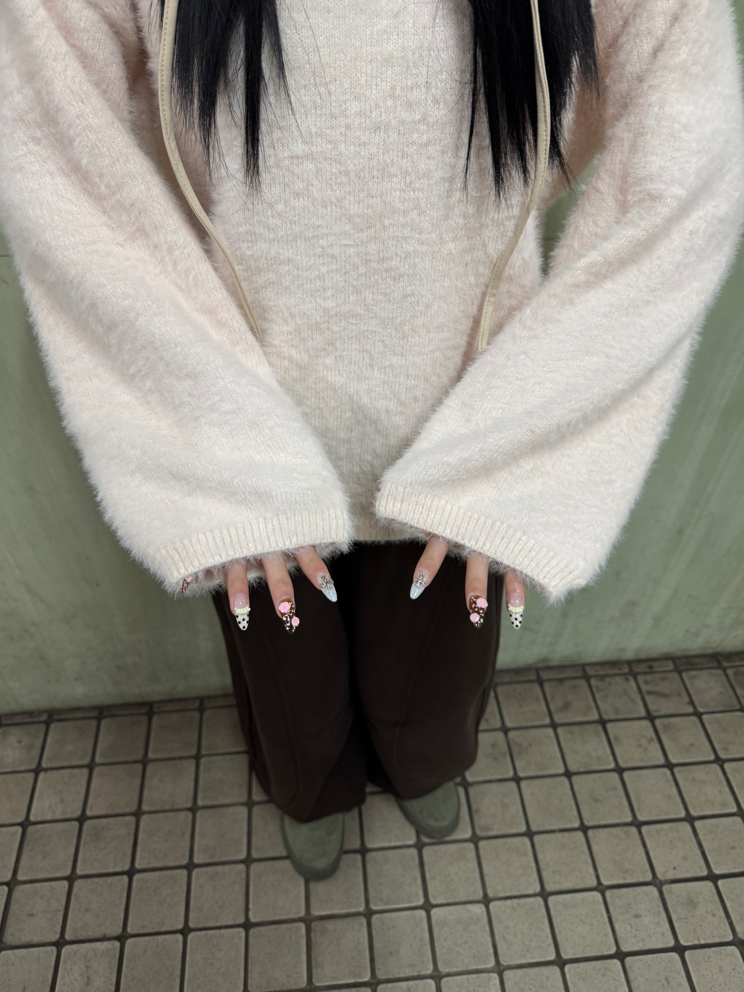 フレアスリーブセーター DPB85352