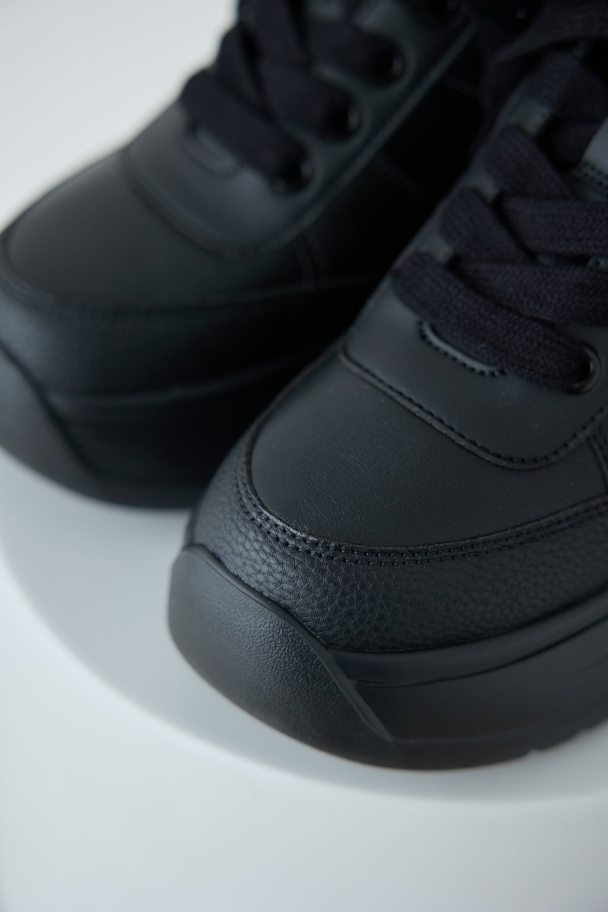 platform sneaker BLACK