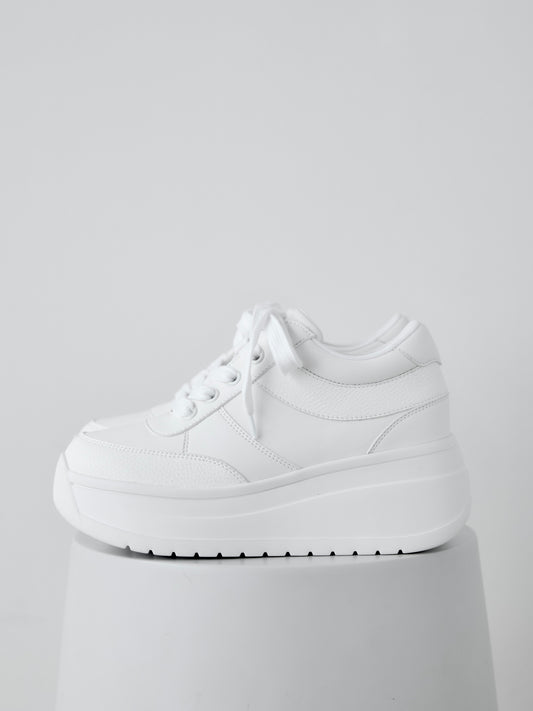 platform sneaker WHITE