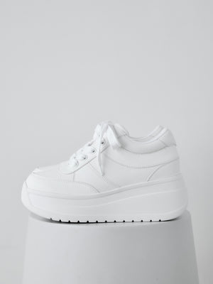 【予約】platform sneaker　WHITE