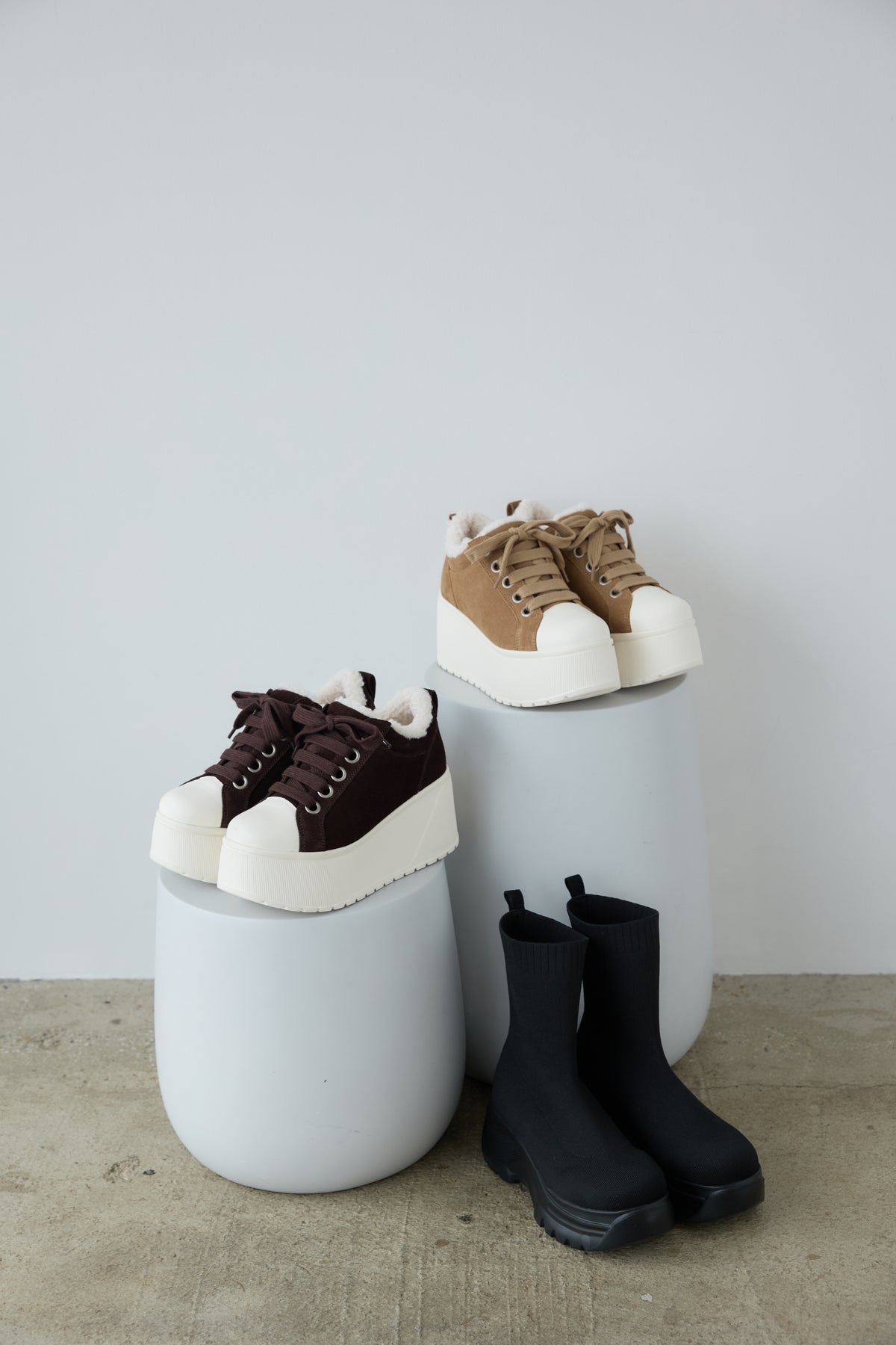 platform short boots