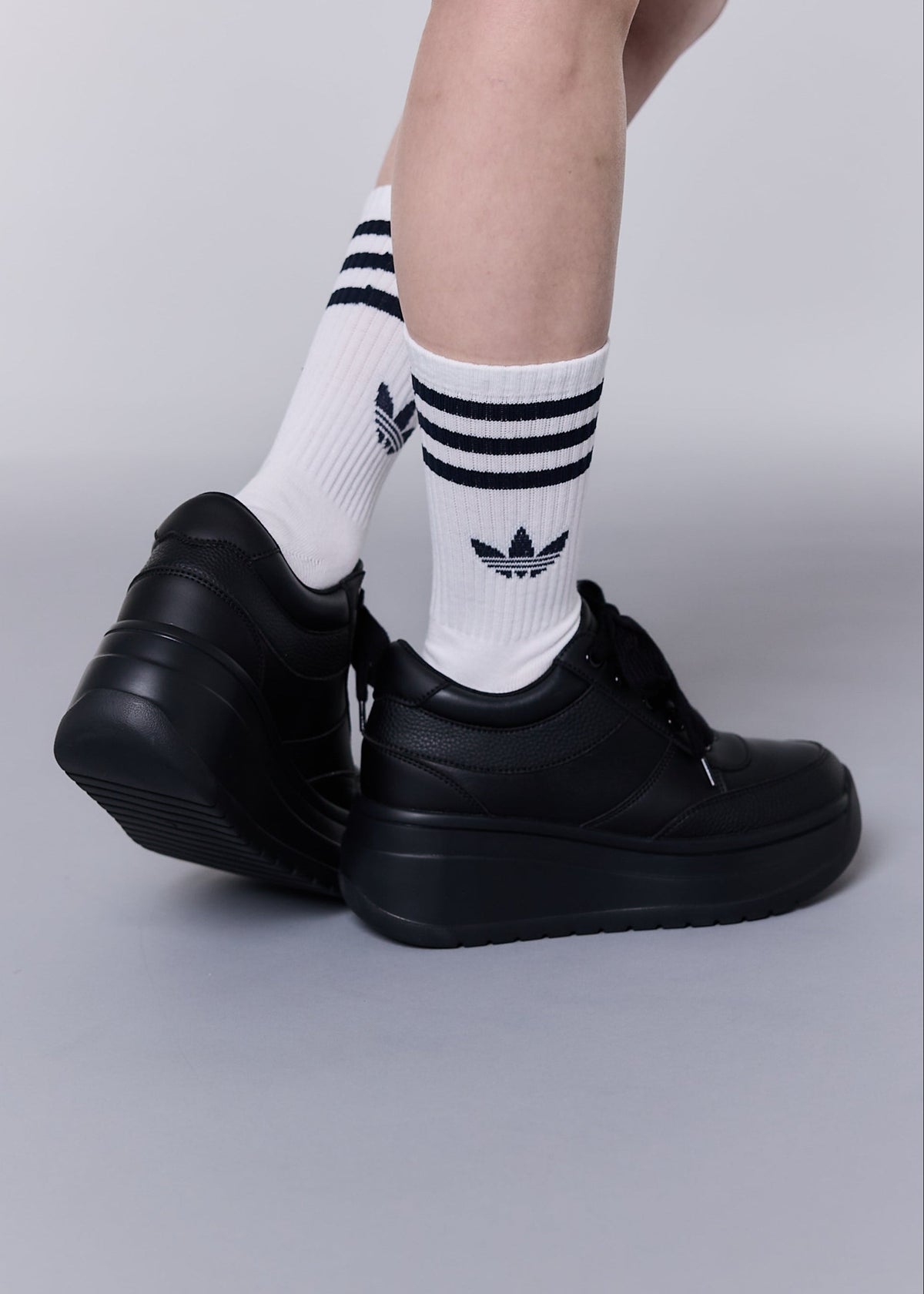 【予約】platform sneaker BLACK