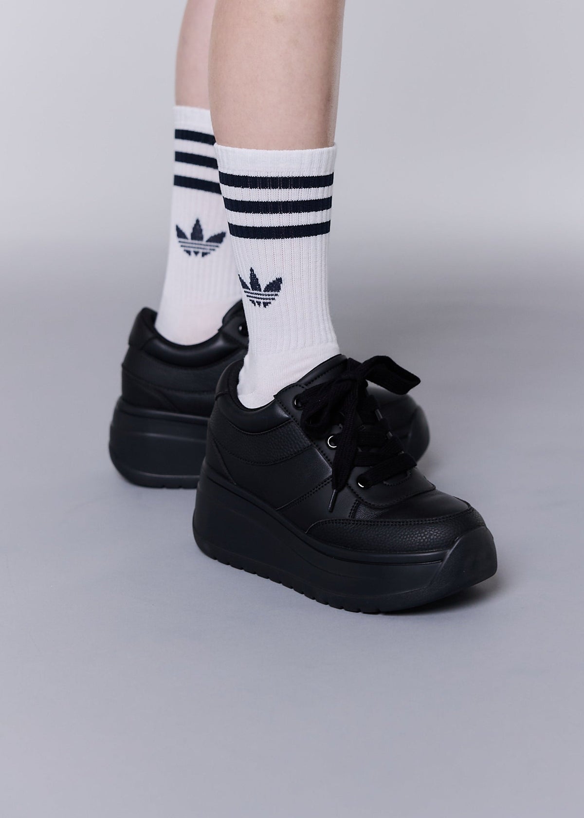 【予約】platform sneaker BLACK