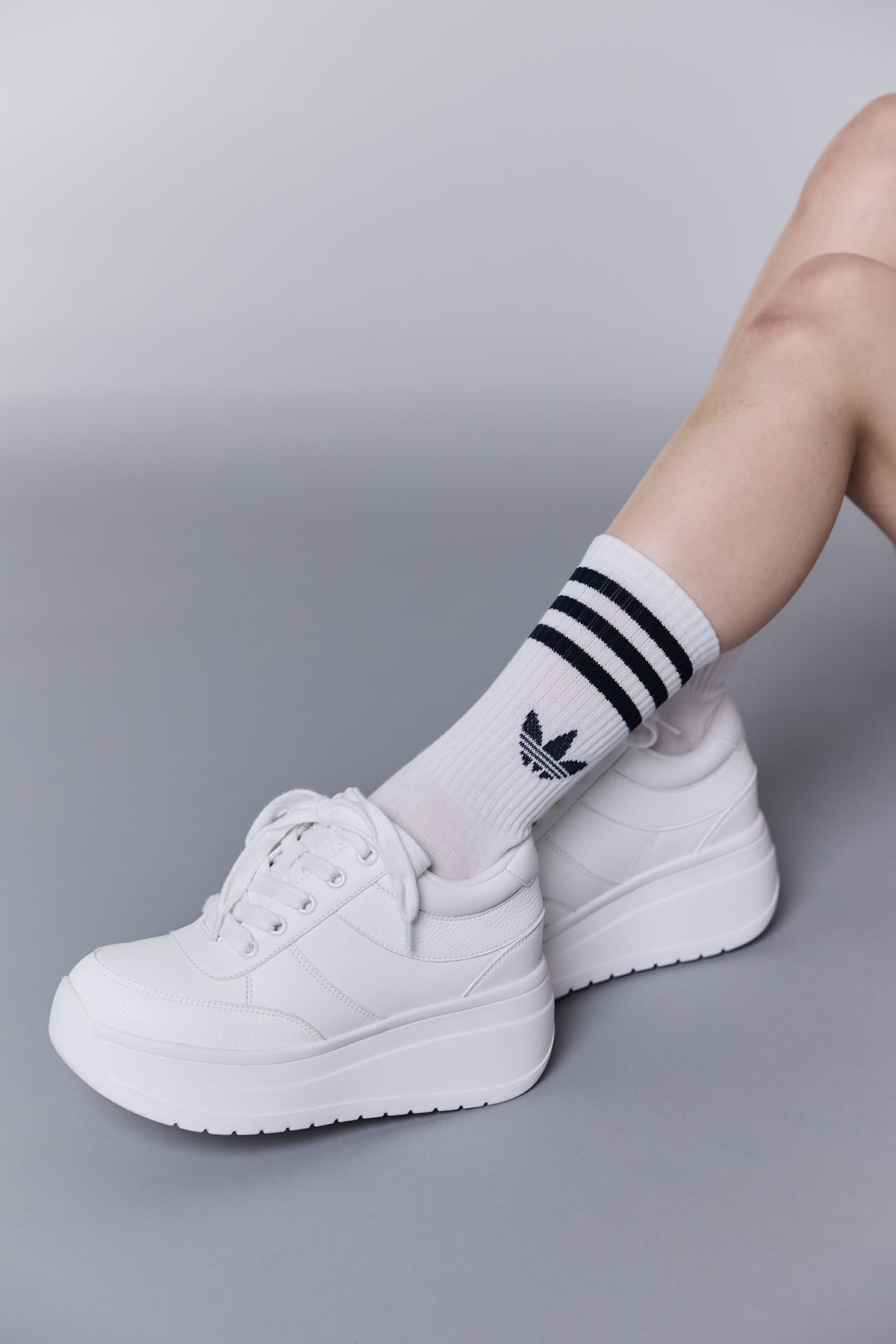 【予約】platform sneaker　WHITE