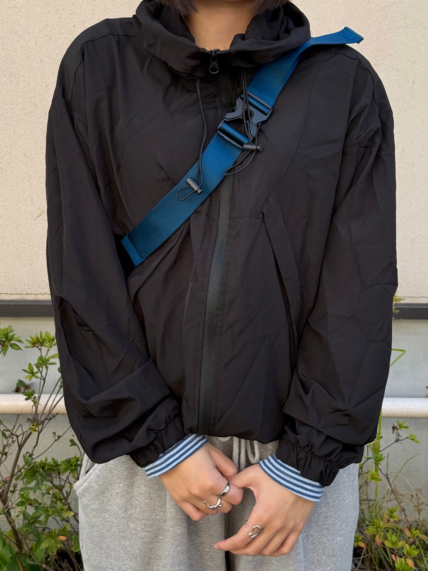 ブラックシェルジャケット DPB93038