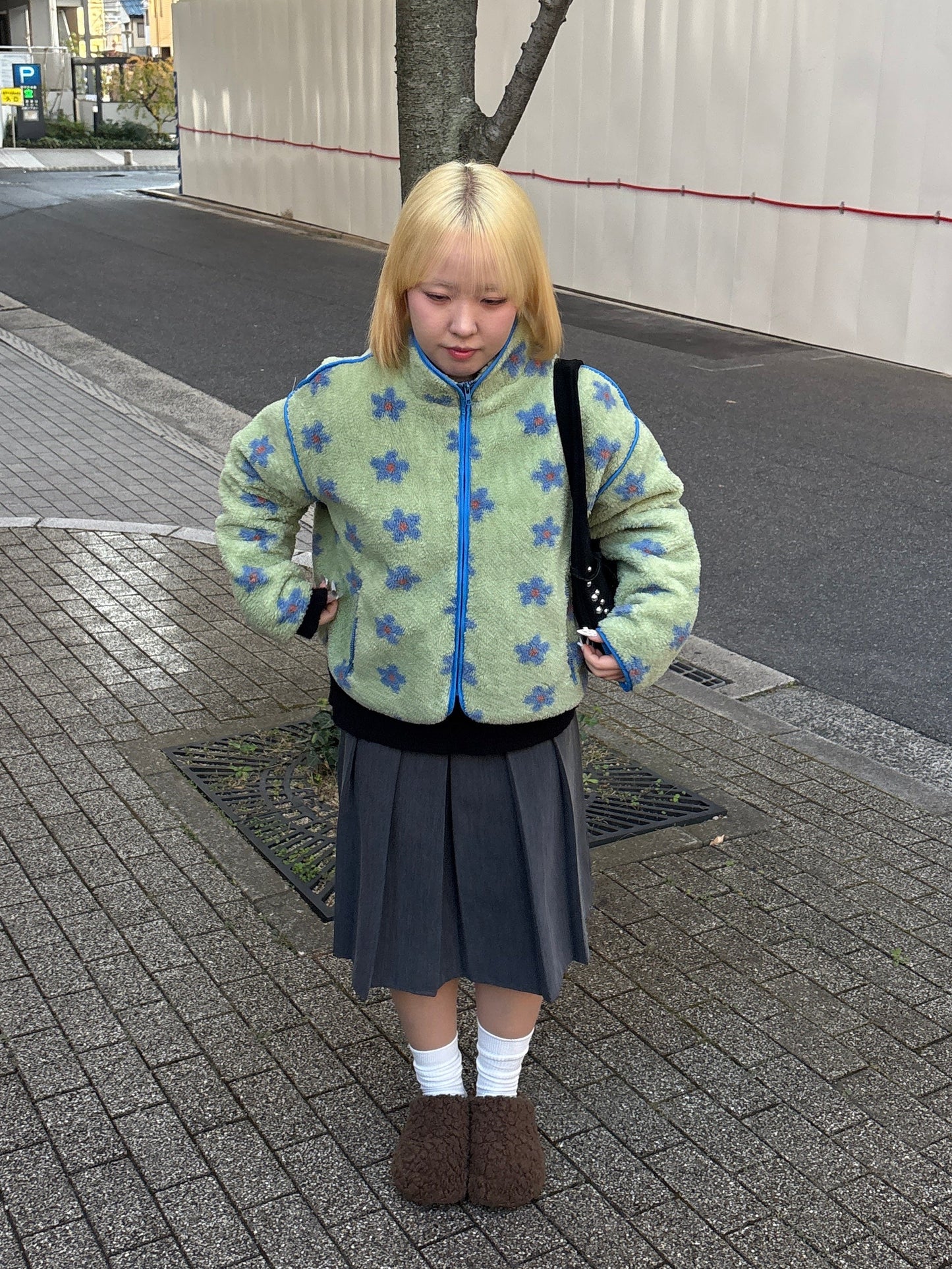 フラワーフリースジャケット DPB97044