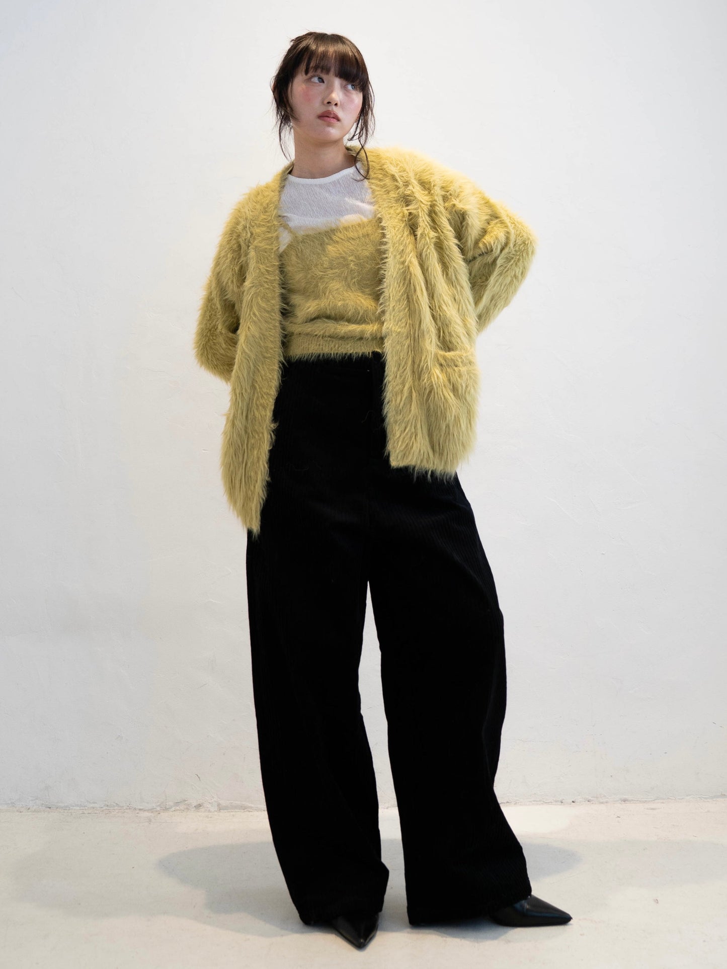 コーデュロイワイドパンツ DPC02008