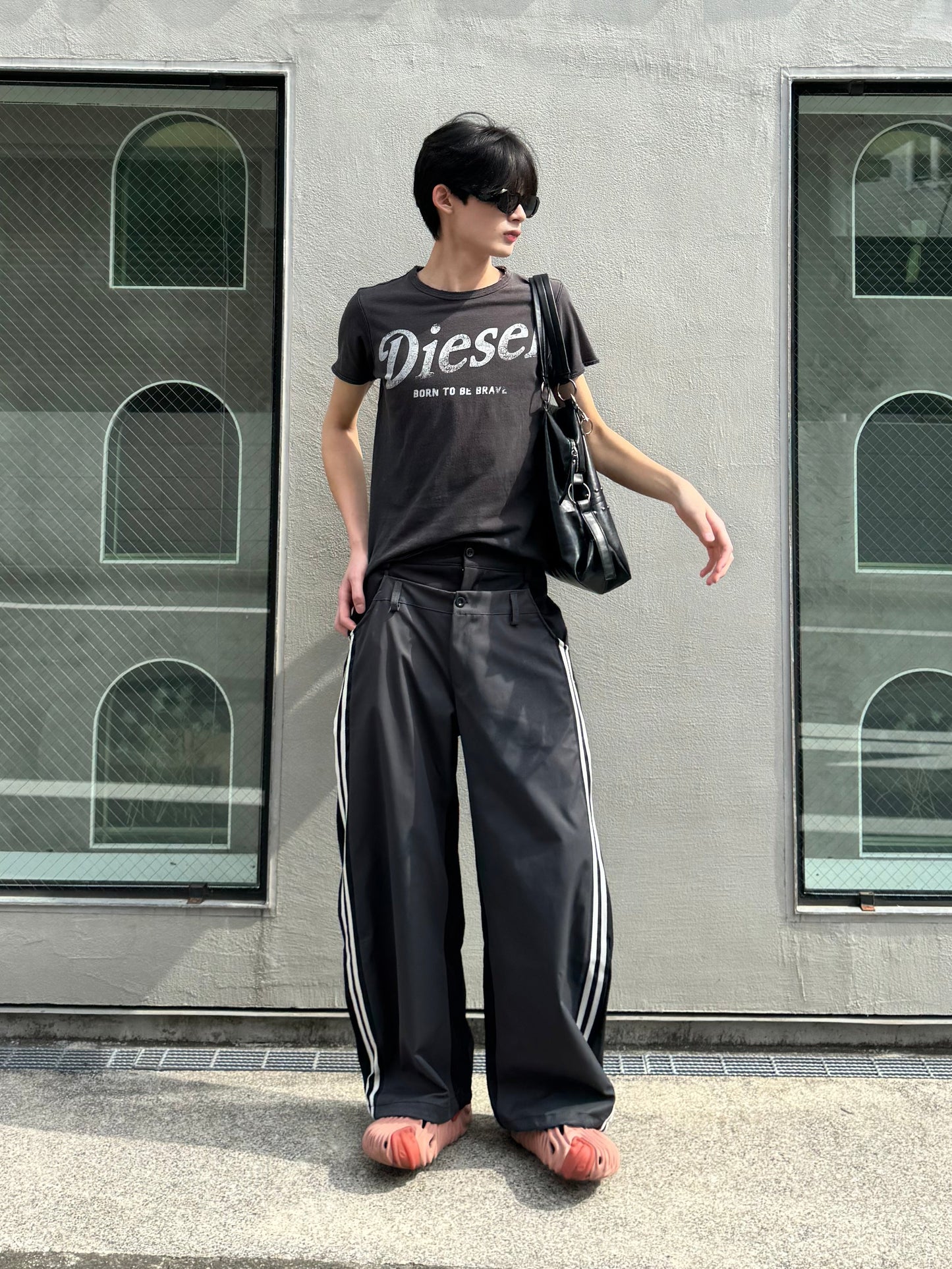 サイドラインウエストレイヤードパンツ DPC05005