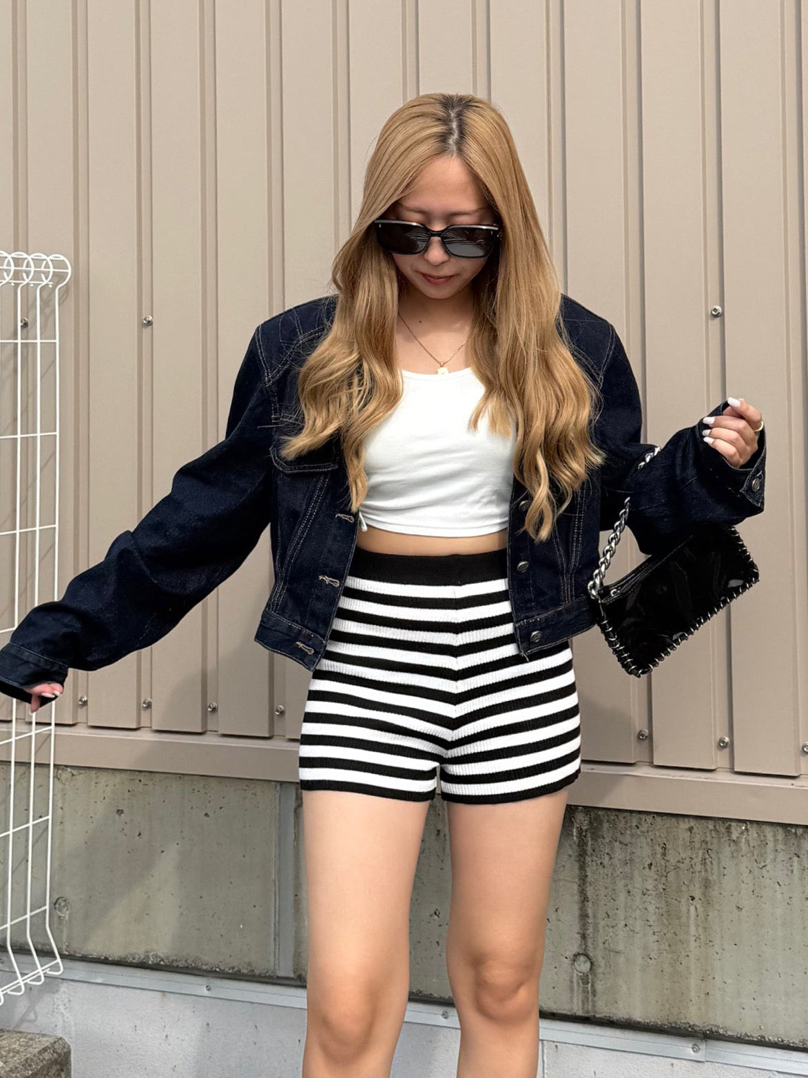 クロップドデニムジャケット DPB73500