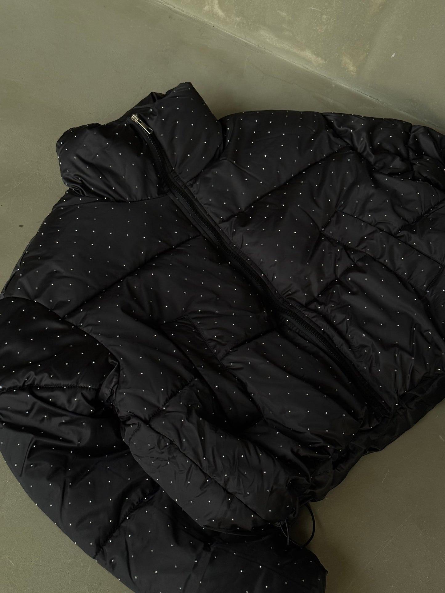 ラメショートダウンジャケット DPB86154