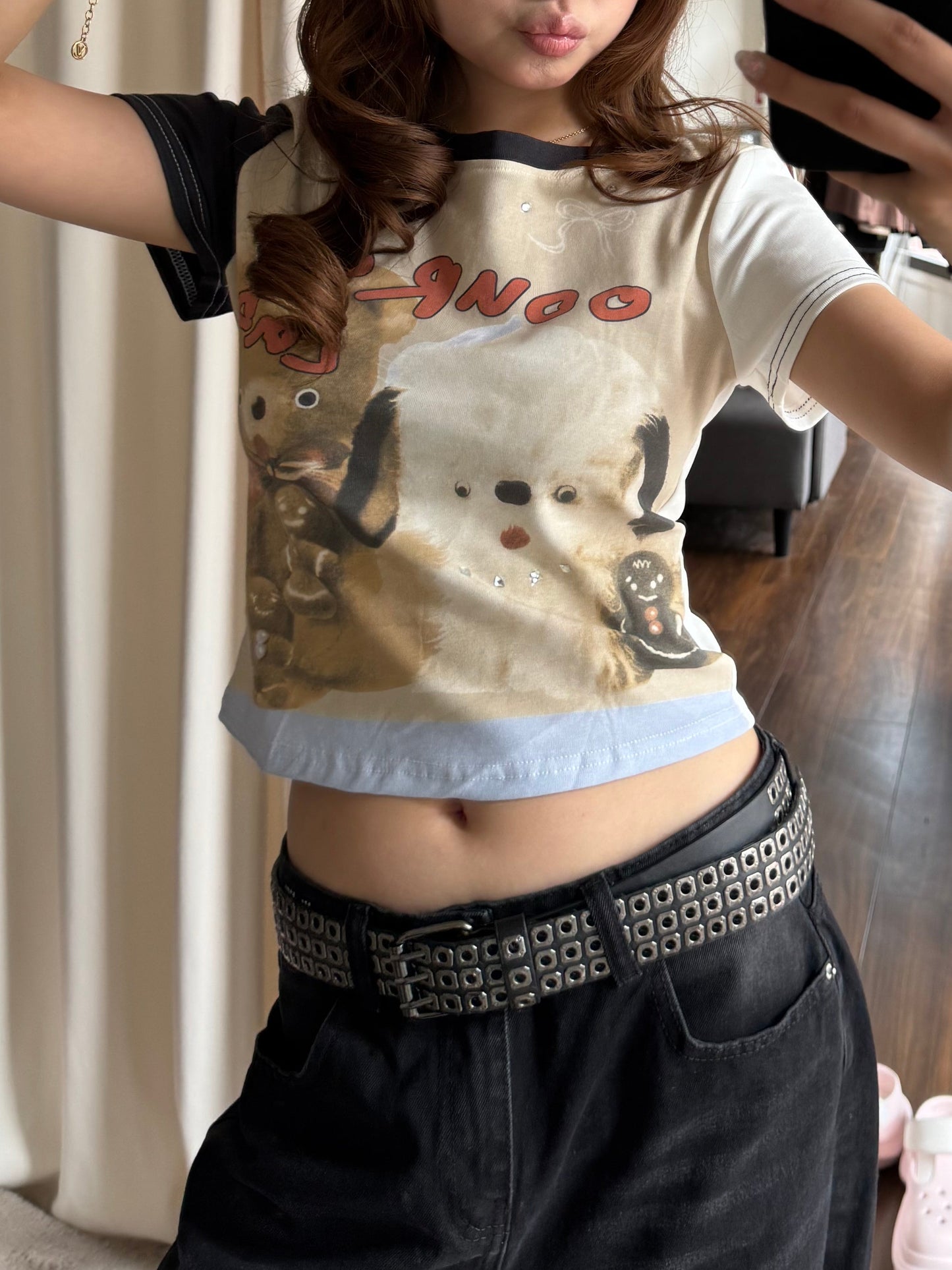 くまちゃんプリントTシャツ DPB86238