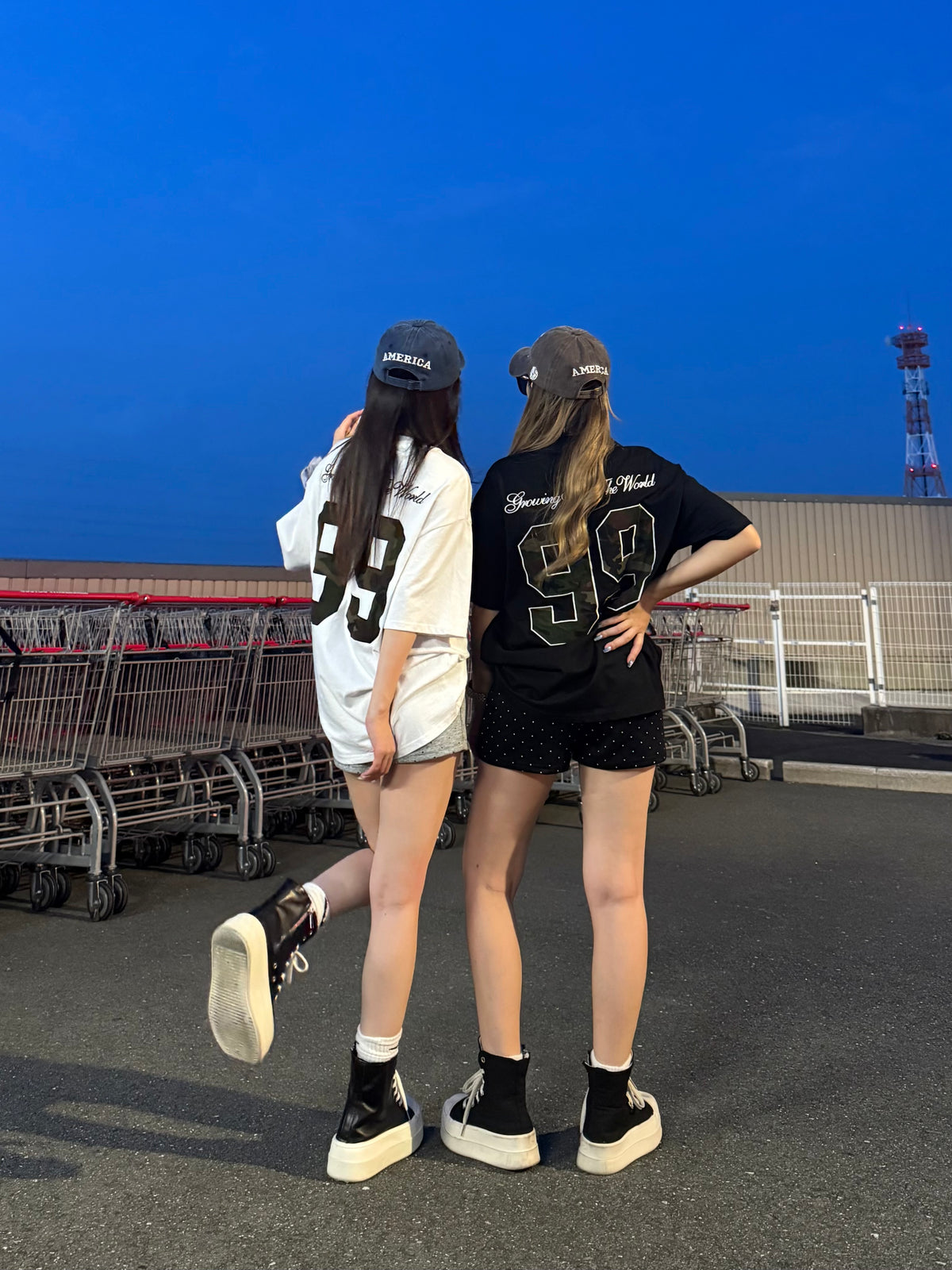 【即納】99カモフラロゴTシャツ DPB73675S