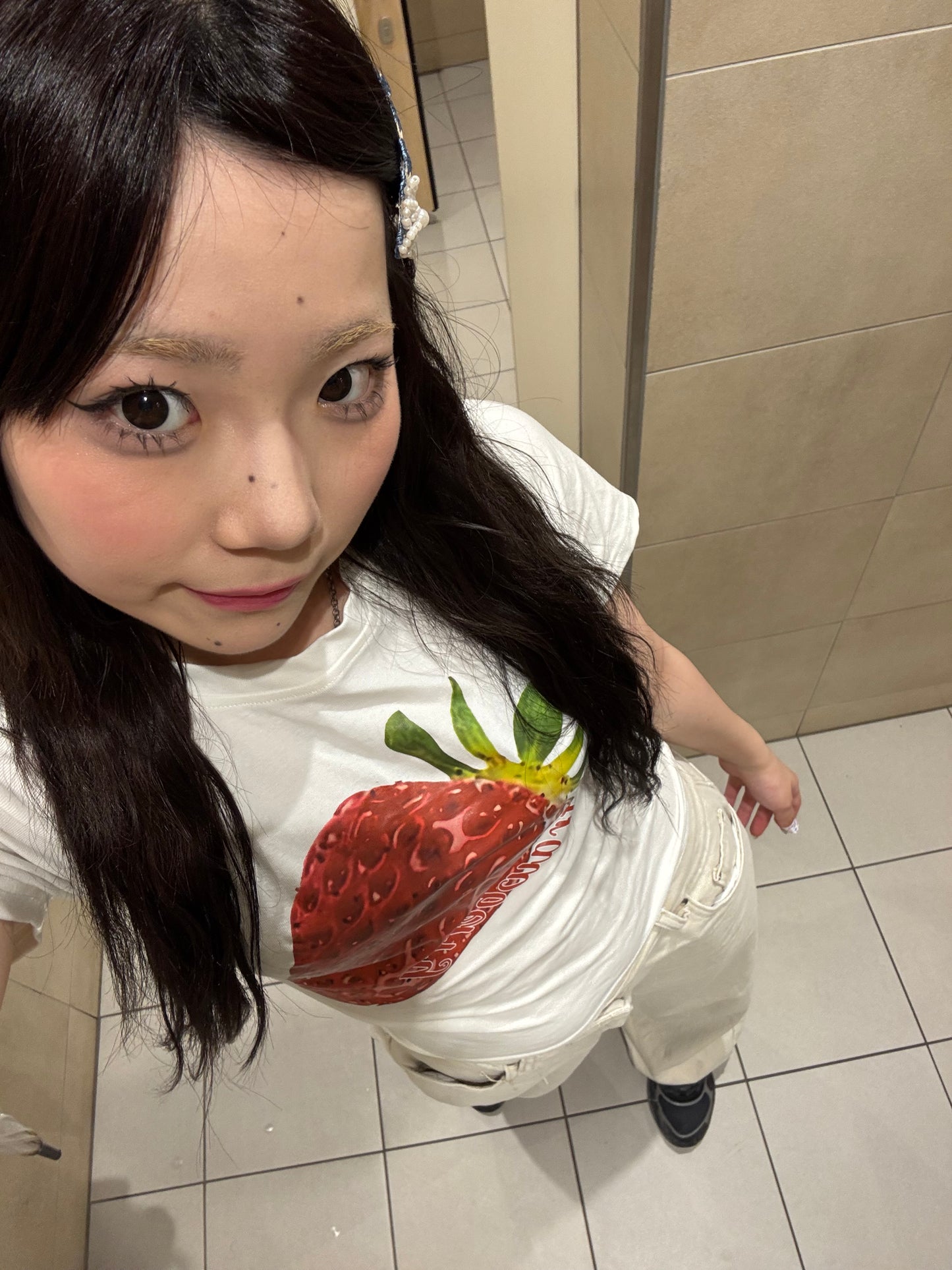 ストロベリーシンプルロゴTシャツ DPB89020