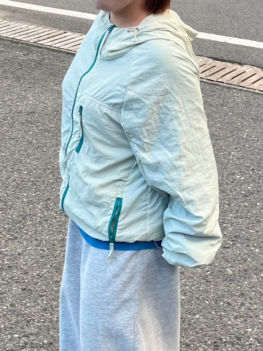 バイカラーアノラックパーカー DPB97031