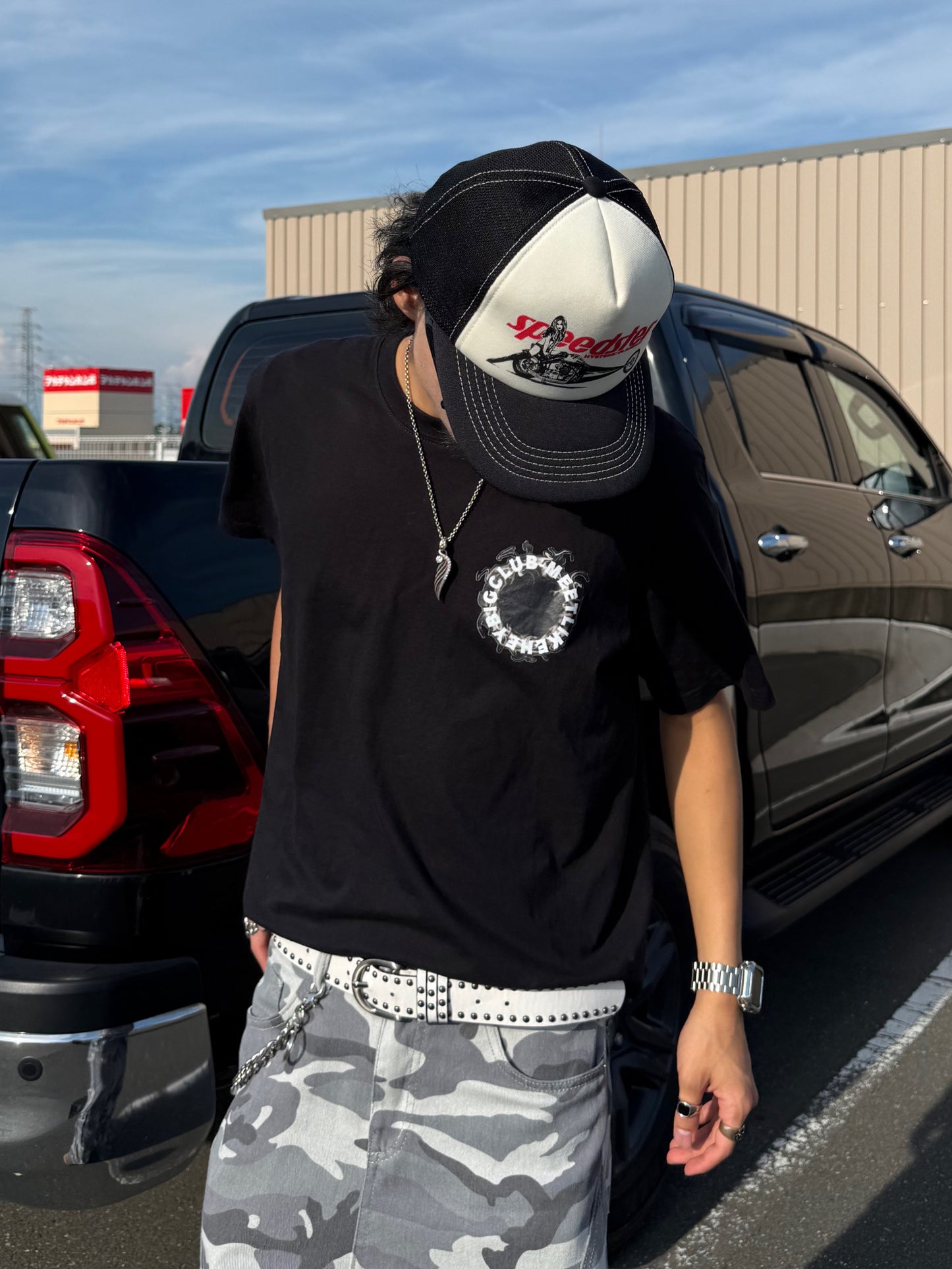 ダブルサークルロゴTシャツ DPB90003