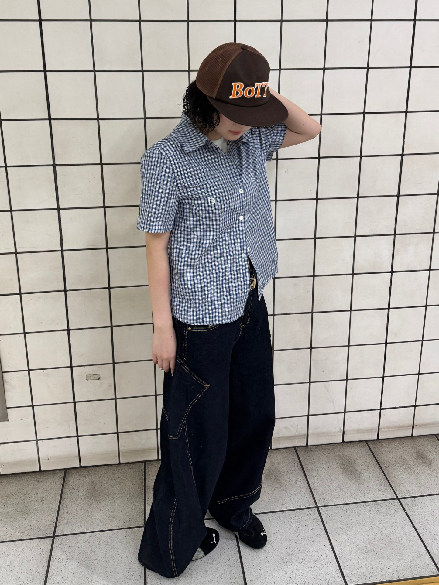 ポケットバルーンデニムパンツ DPB85208