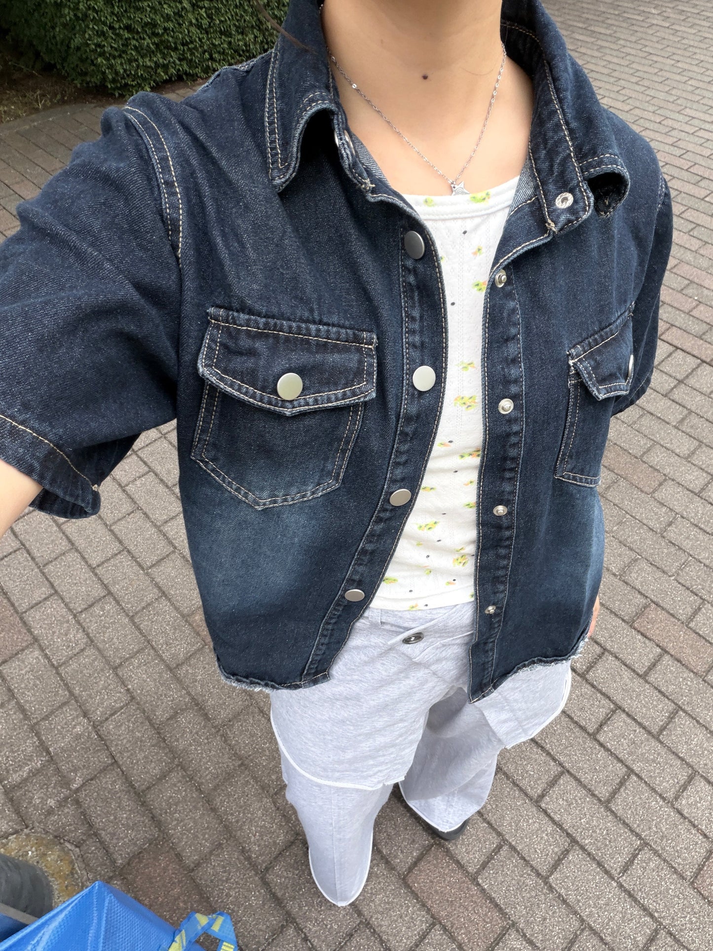 ヴィンテージライクデニムシャツ DPB78298