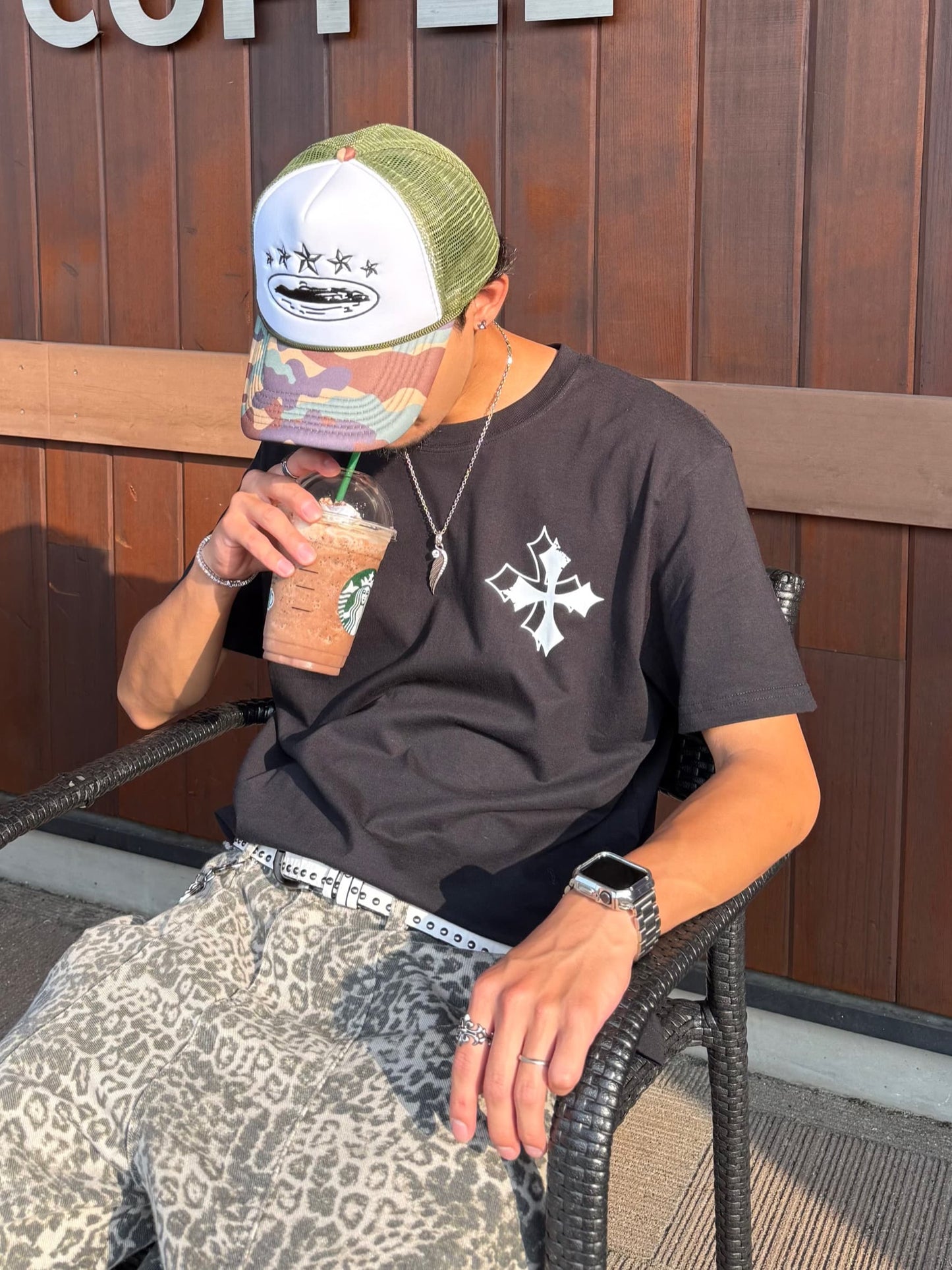 クロスデザインストリートTシャツ DPB90245
