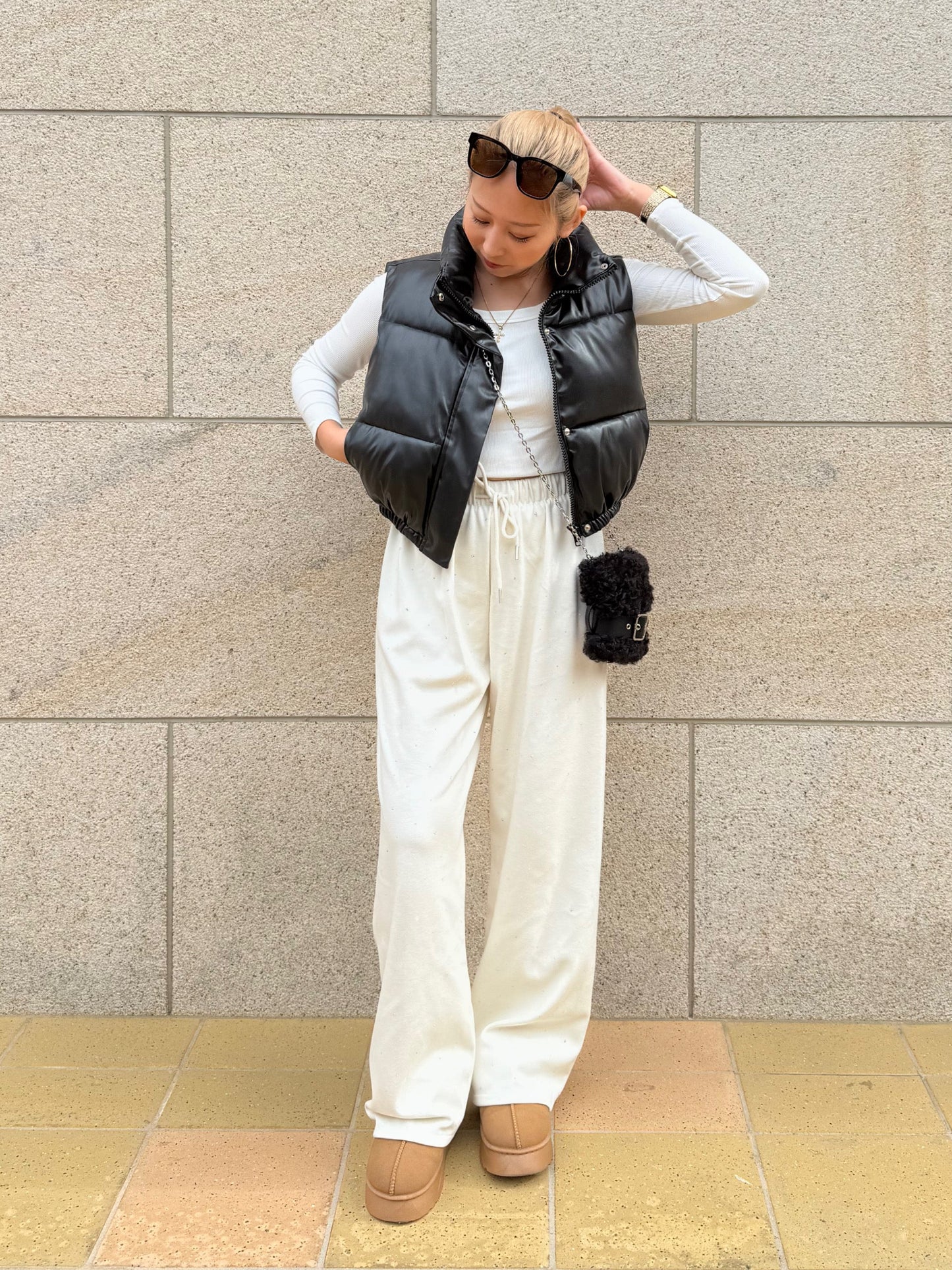 ラメスウェットパンツ DPB73498